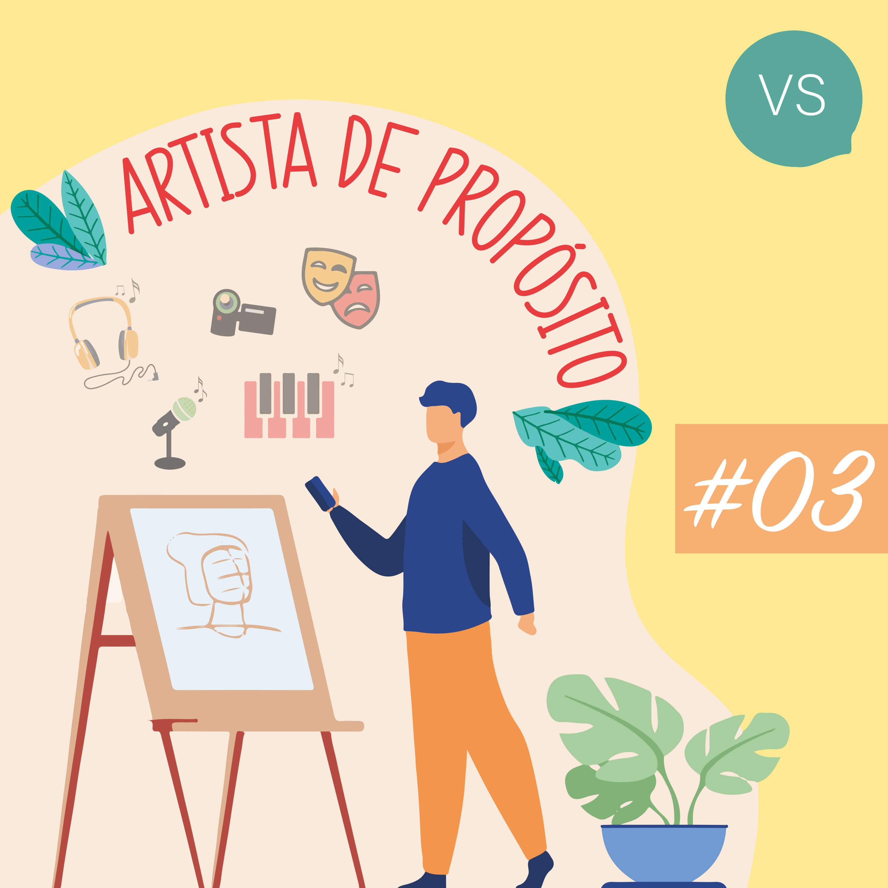 Artista de Propósito | #03 | Você segue o enredo ou vai contra ele? episode artwork