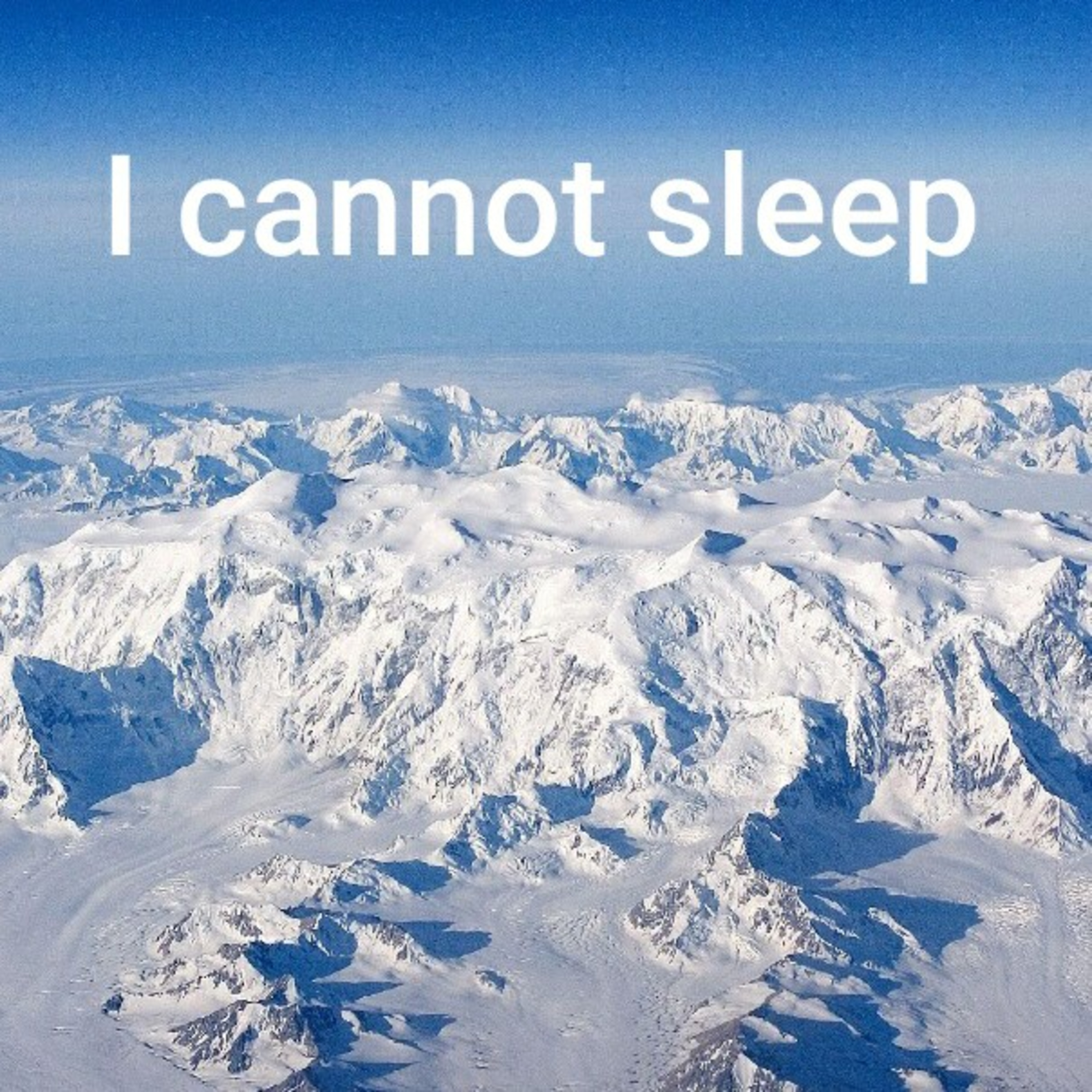 I cannot sleep  episode artwork