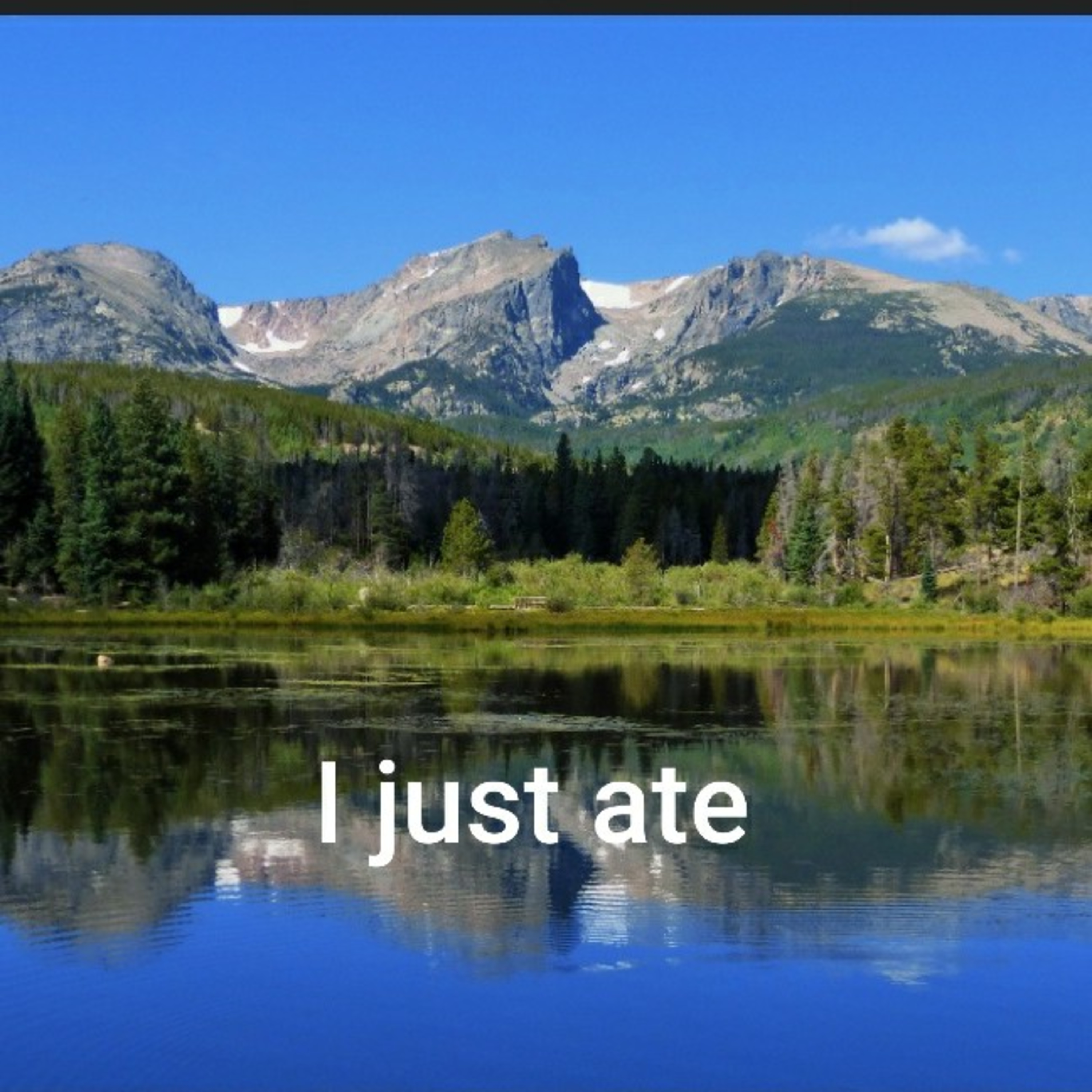 I just ate episode artwork