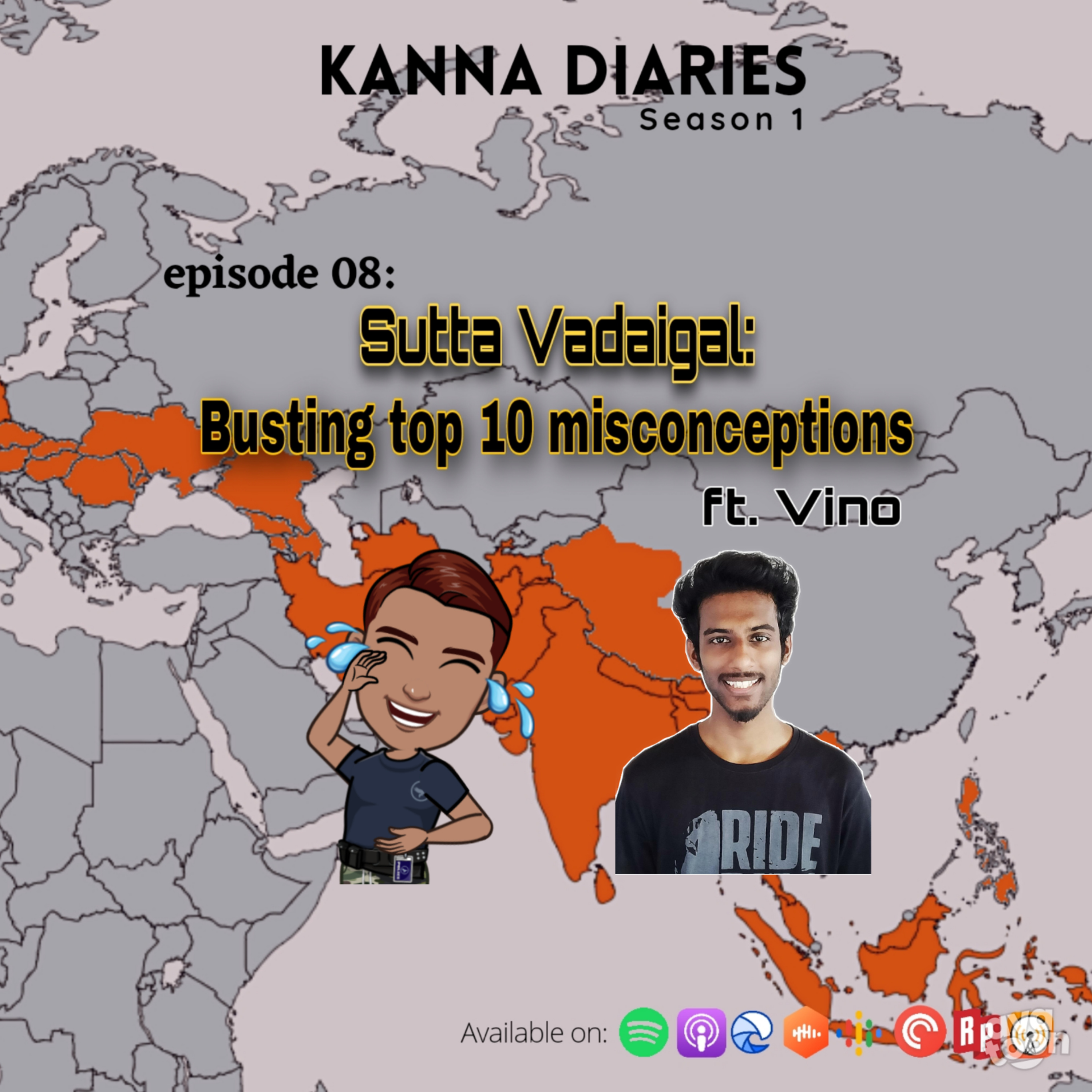 S1E08- Sutta Vadaigal: Busting Top10 Misconceptions ft. Vino