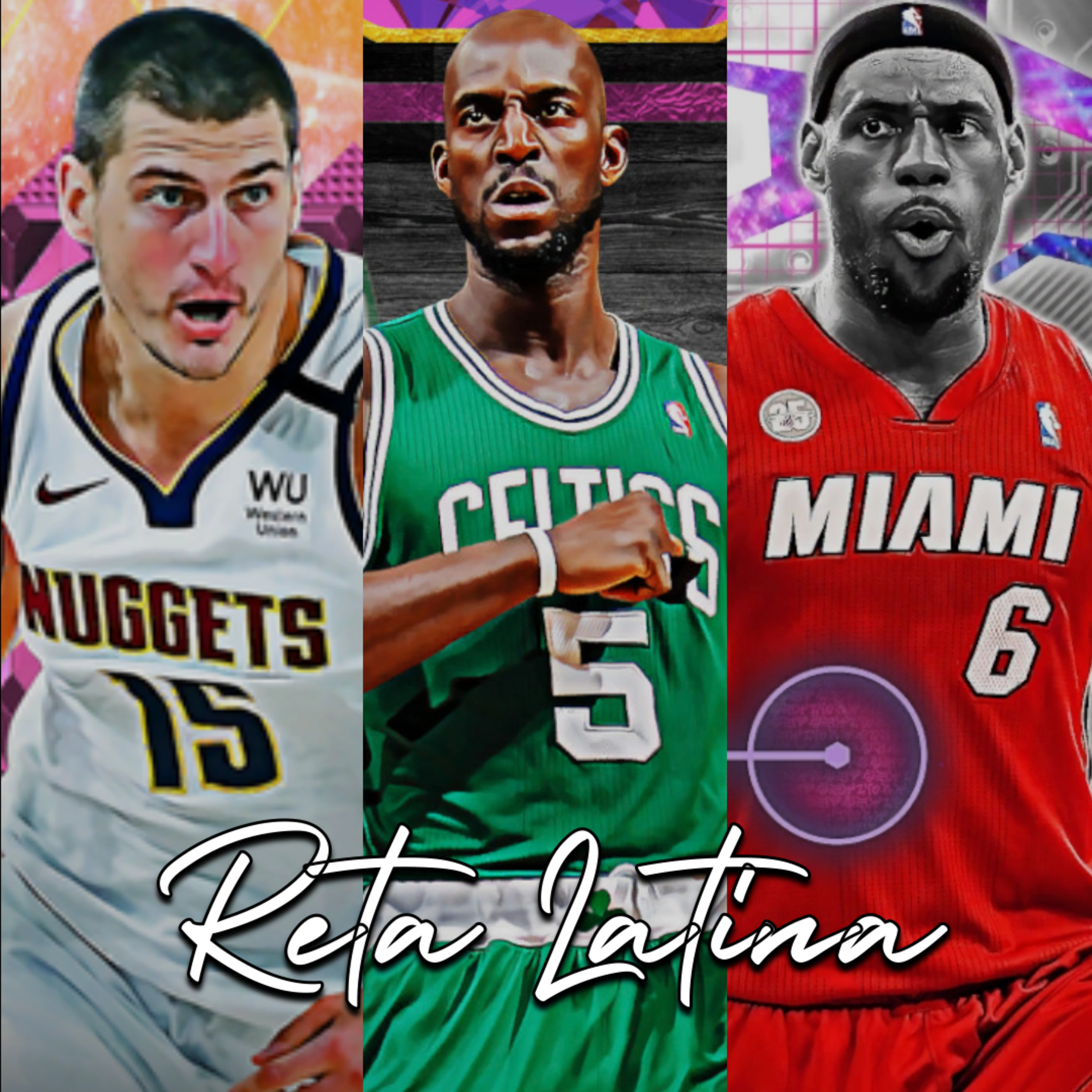 🏀🇲🇽🇵🇷Reta Latina Ep.7 🇵🇷🇲🇽🏀 Jokíc vs Embiid por el MVP, Kevin Garnett , Lebron 30K. episode artwork