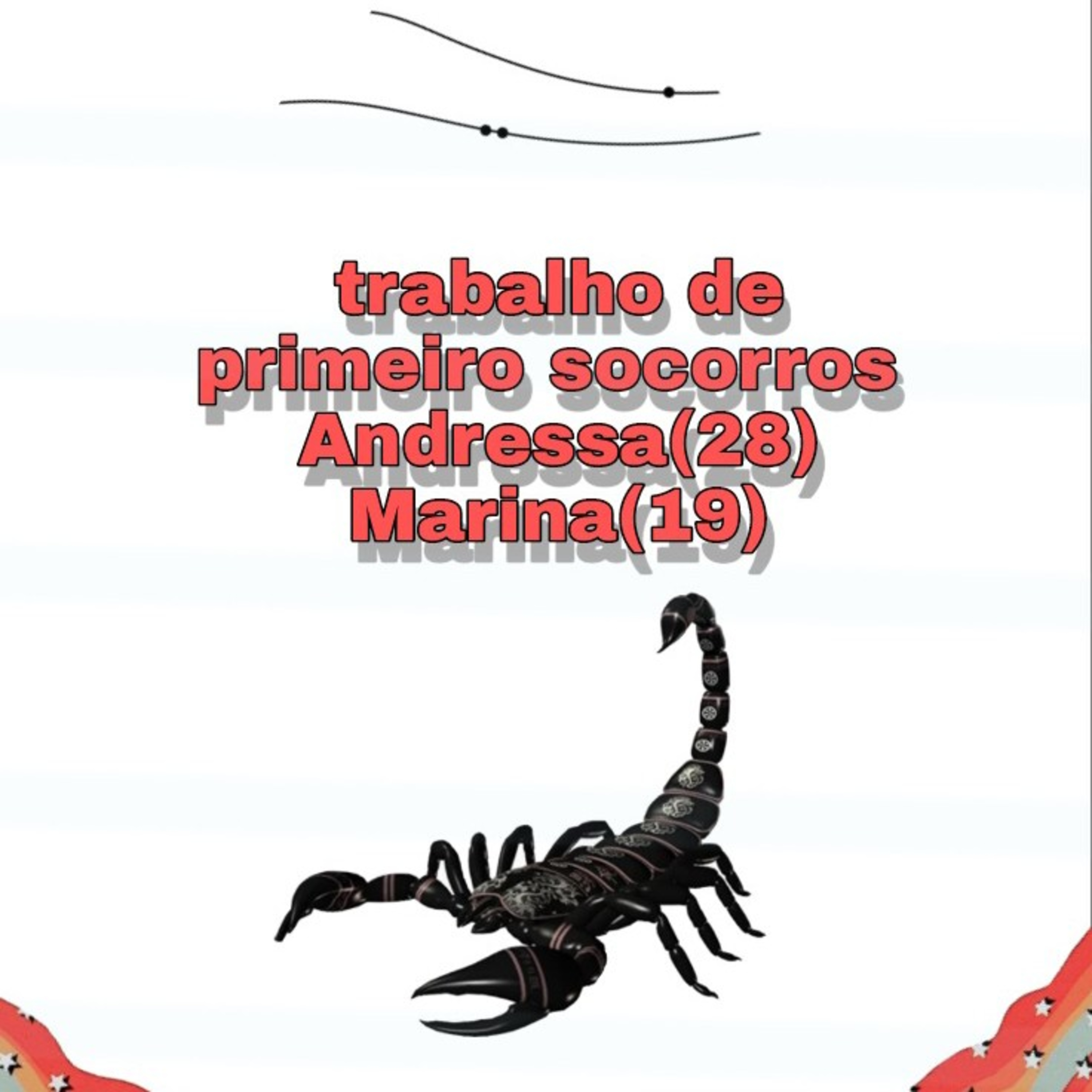 Trabalho de primeiro socorros 