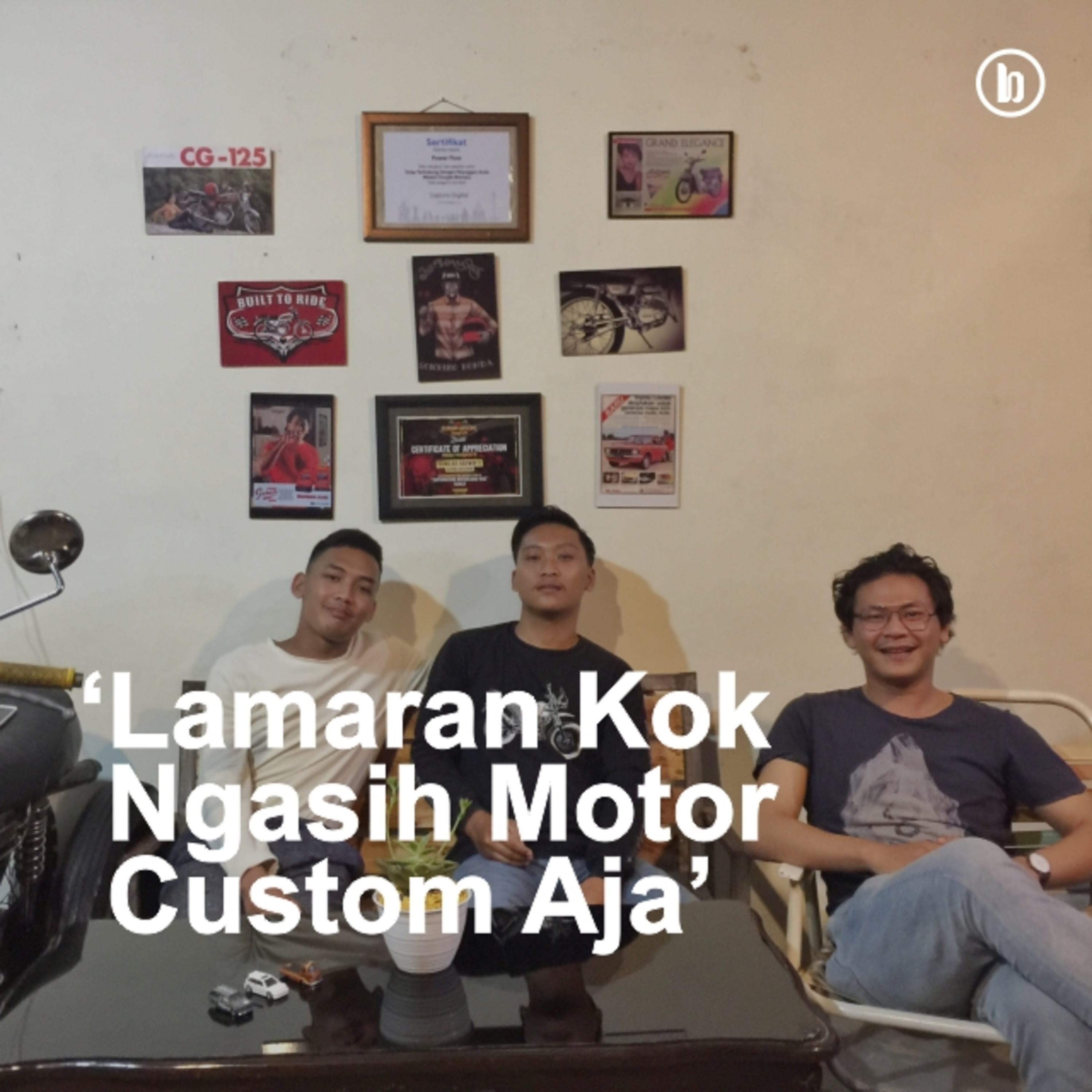 LAMARAN KOK NGASIH MOTOR CUSTOM AJA!