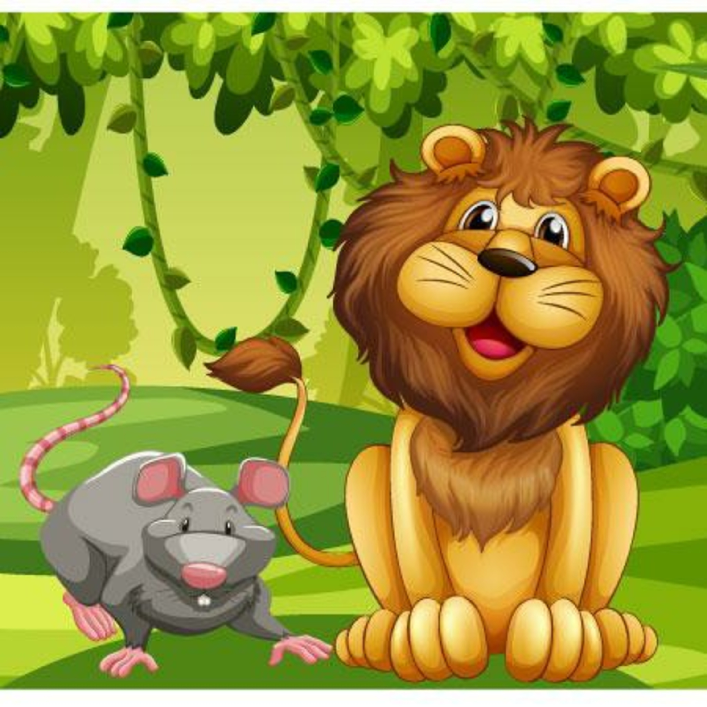 The Lion and the Mouse episode artwork