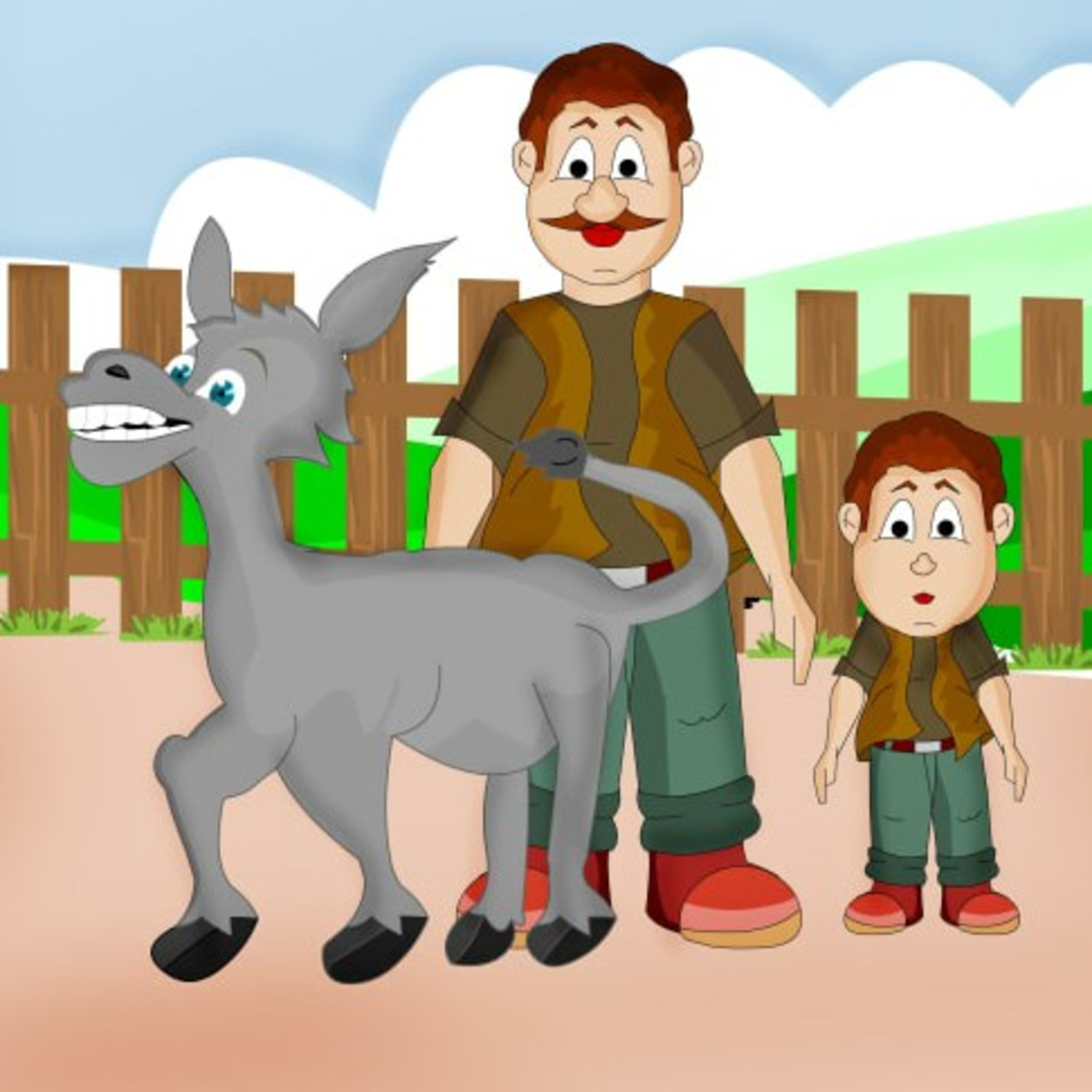 The Man, his Son and their Donkey episode artwork