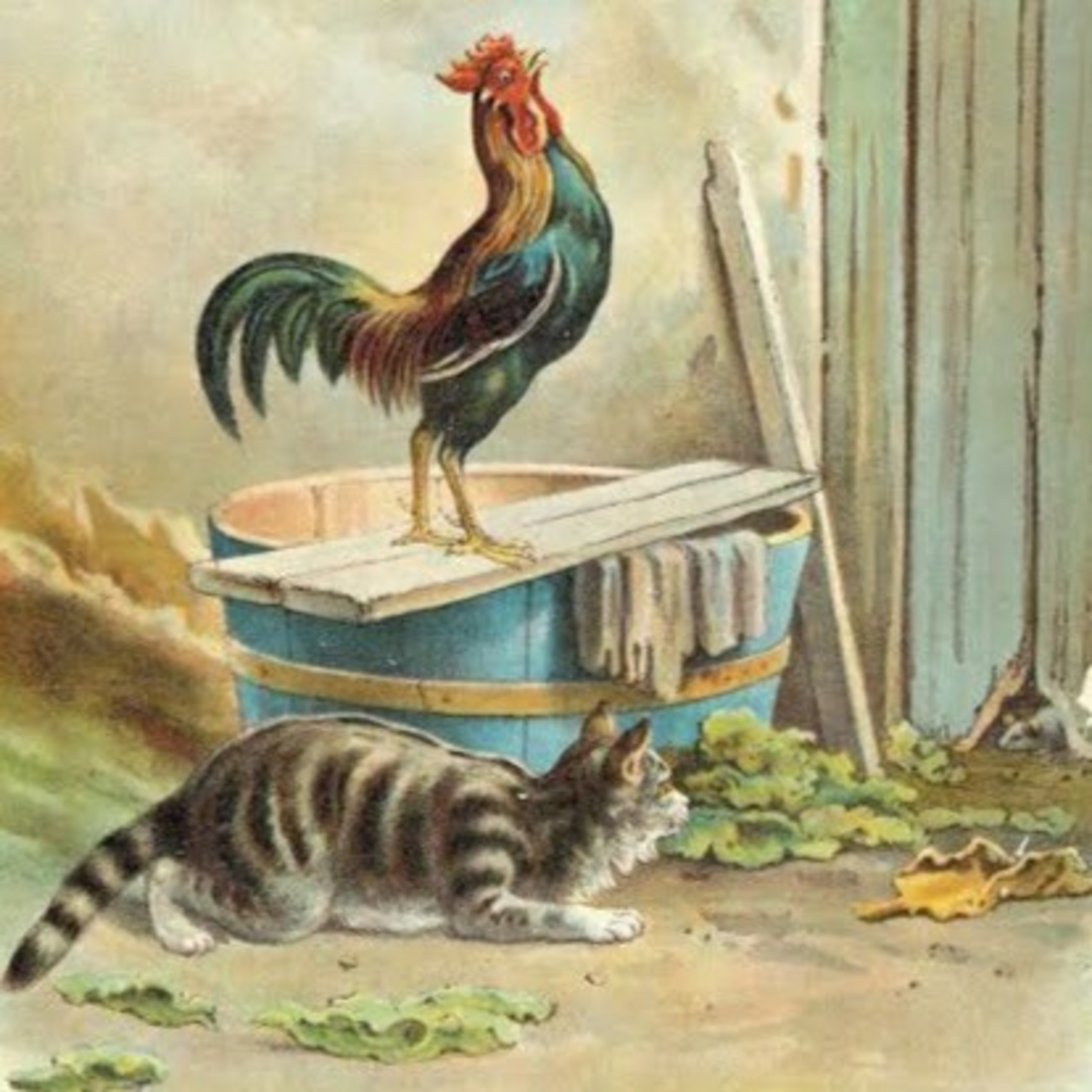 The Cat, the Rooster and the young Mouse episode artwork