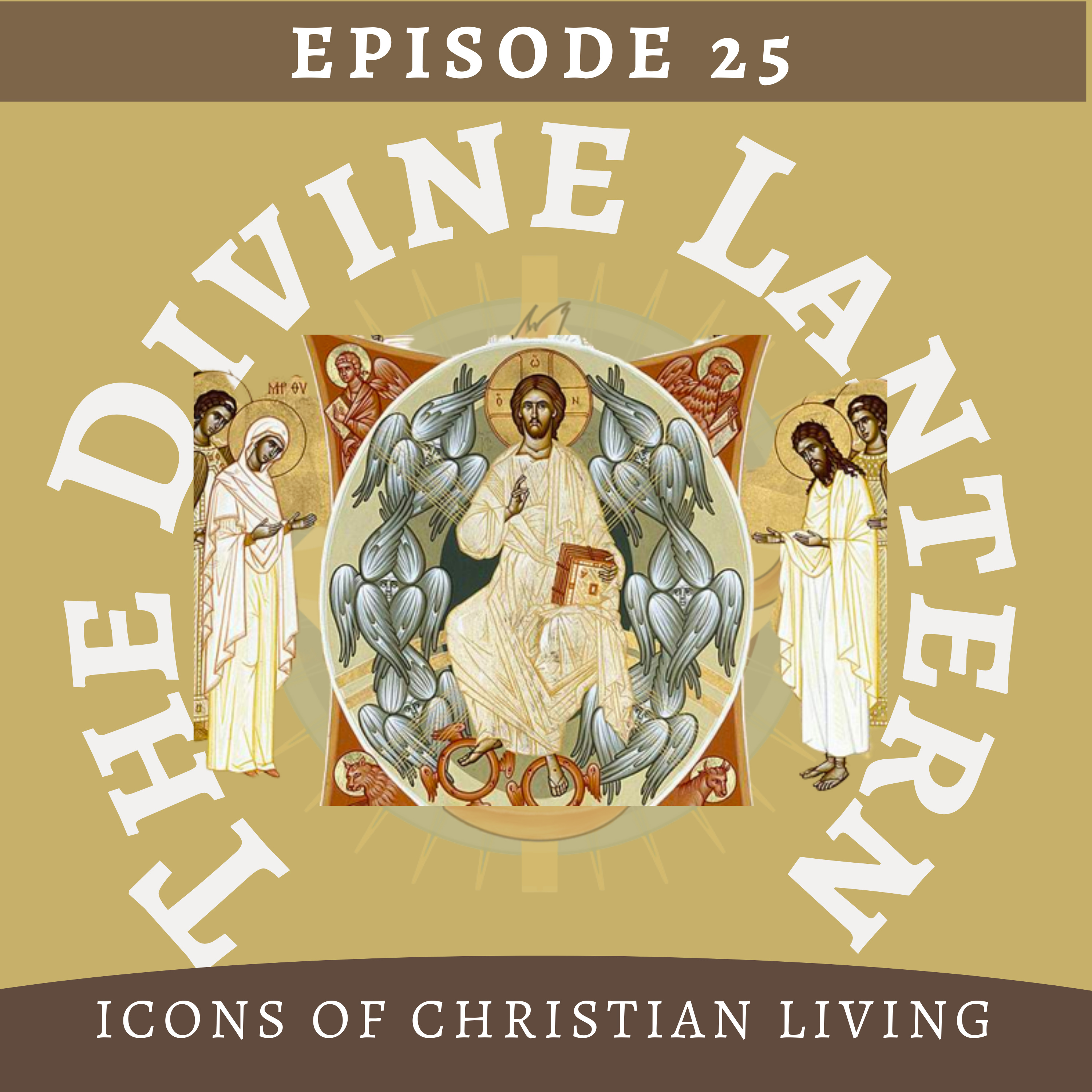Season 2, Episode 25: Vivid Icons of Christian Living (Fr. Isaac Zghaib) | Communion episode artwork