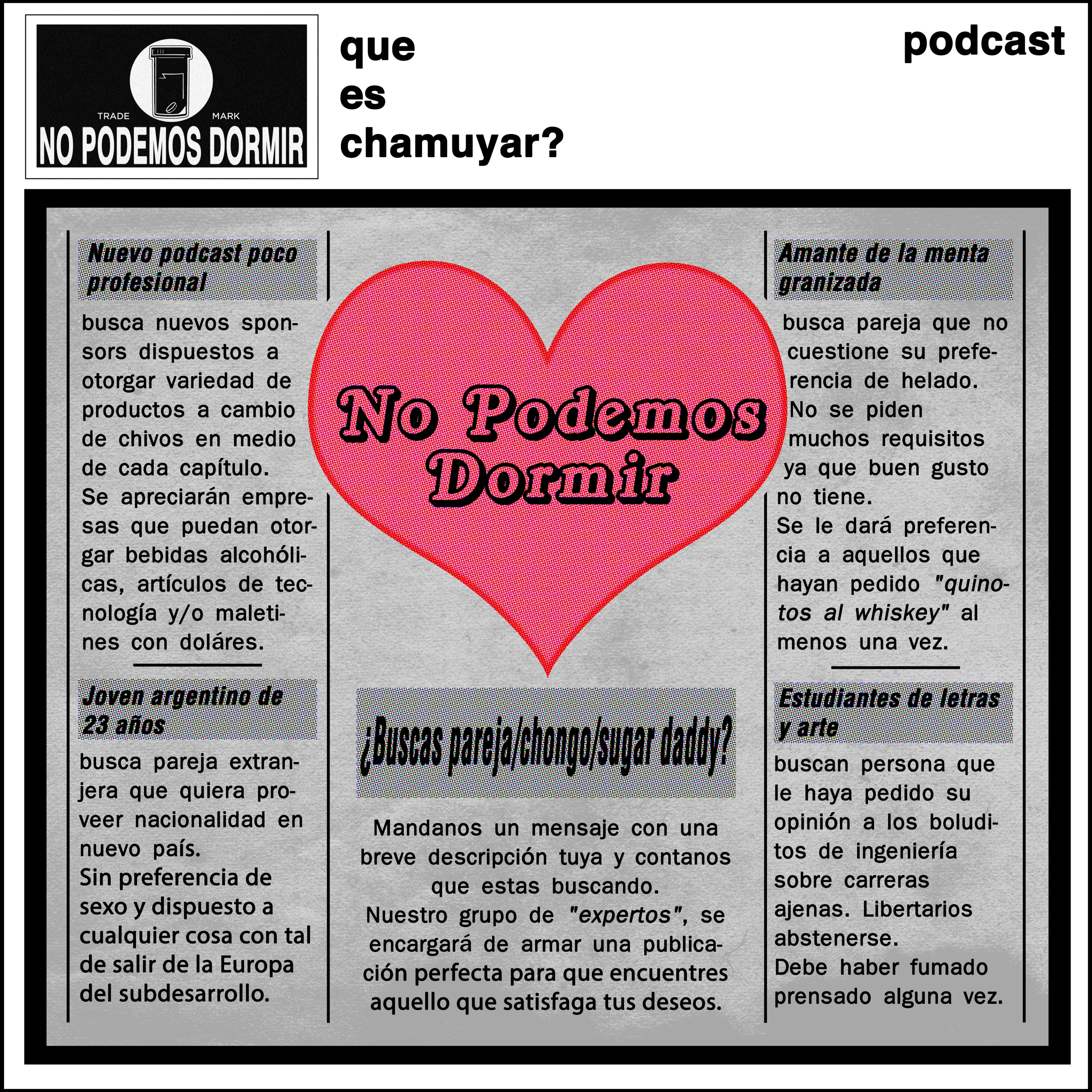 No podemos dormir