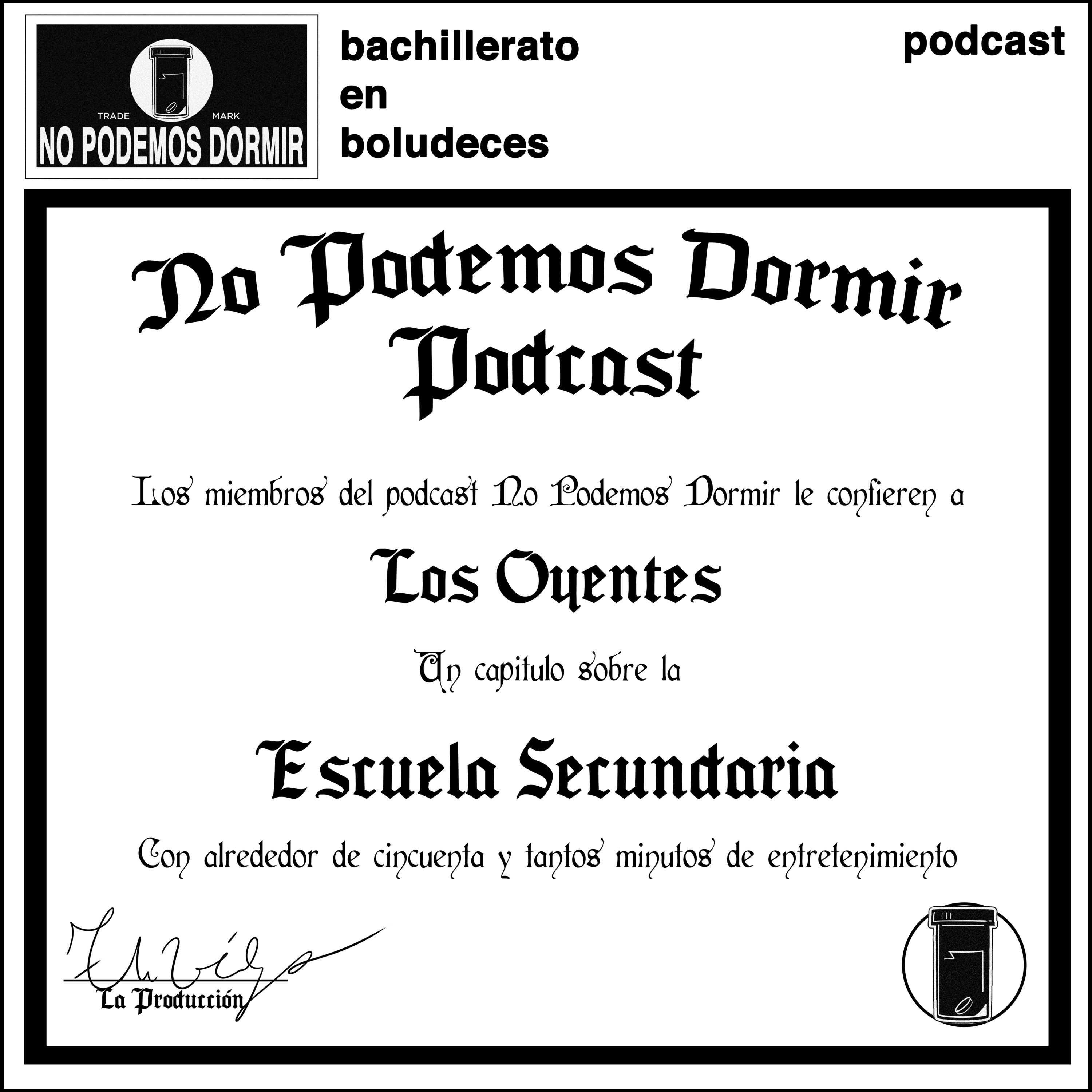 No podemos dormir