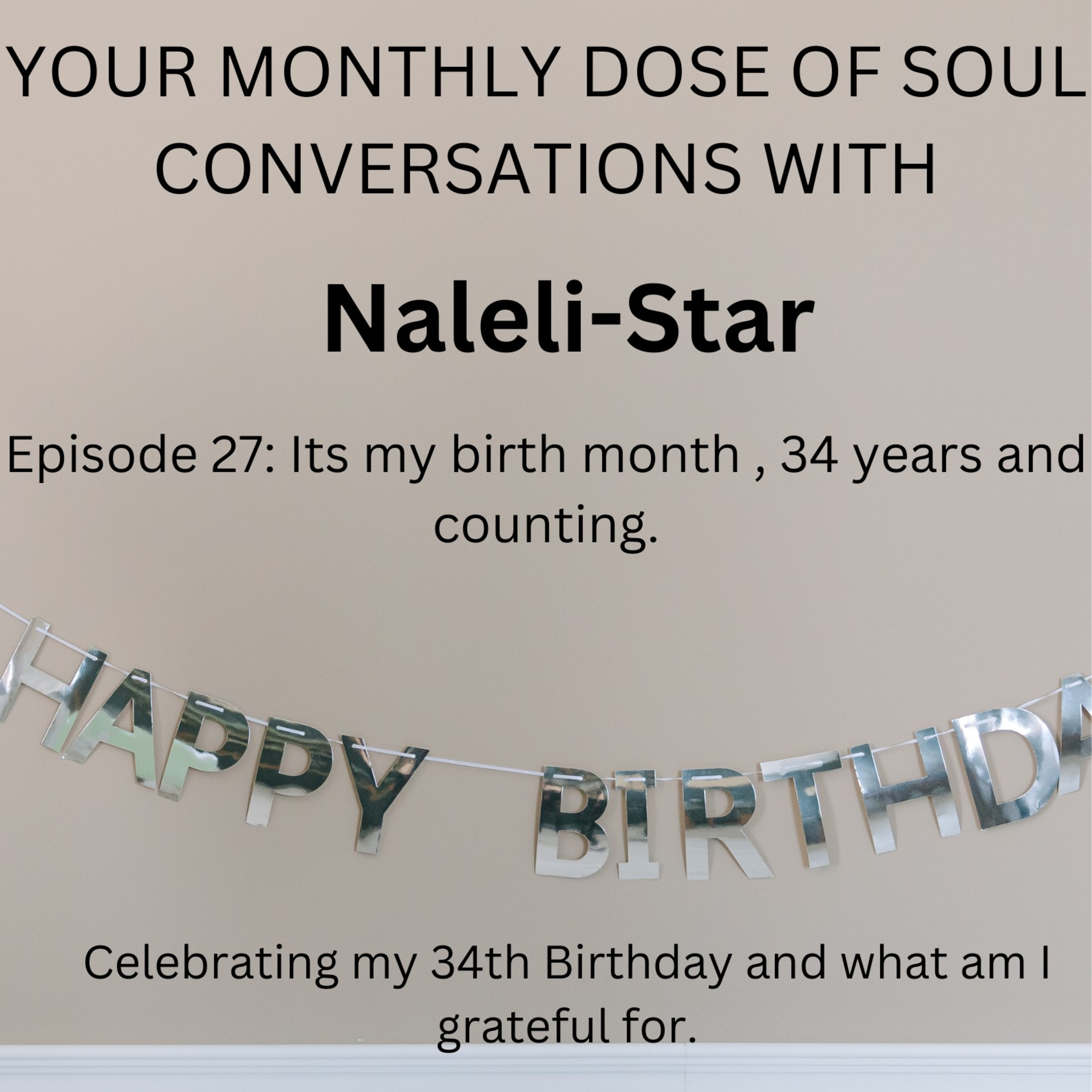 Happy 34th Birthday to me episode artwork