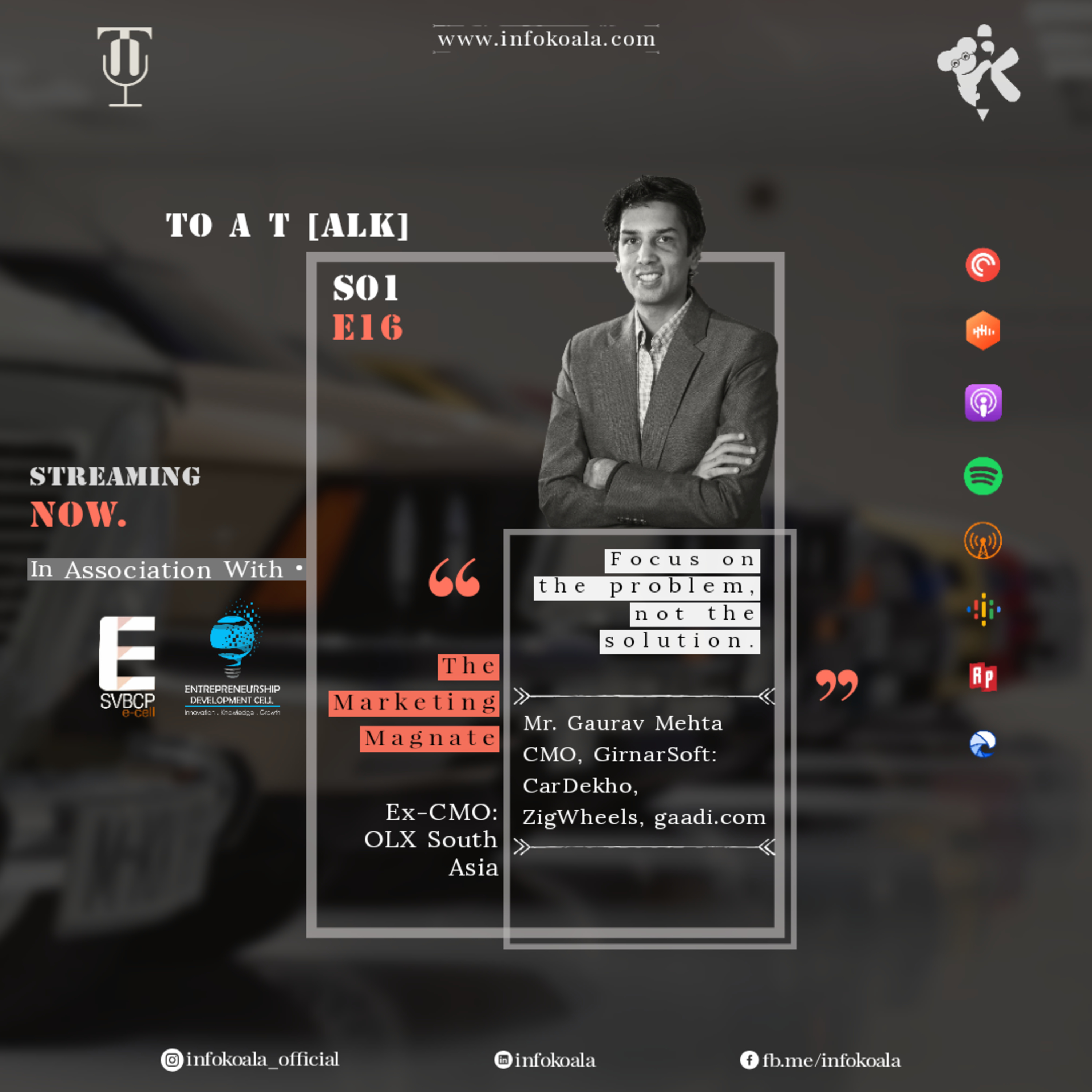 Marketing Elementals ft. Gaurav Mehta - CMO, GirnarSoft