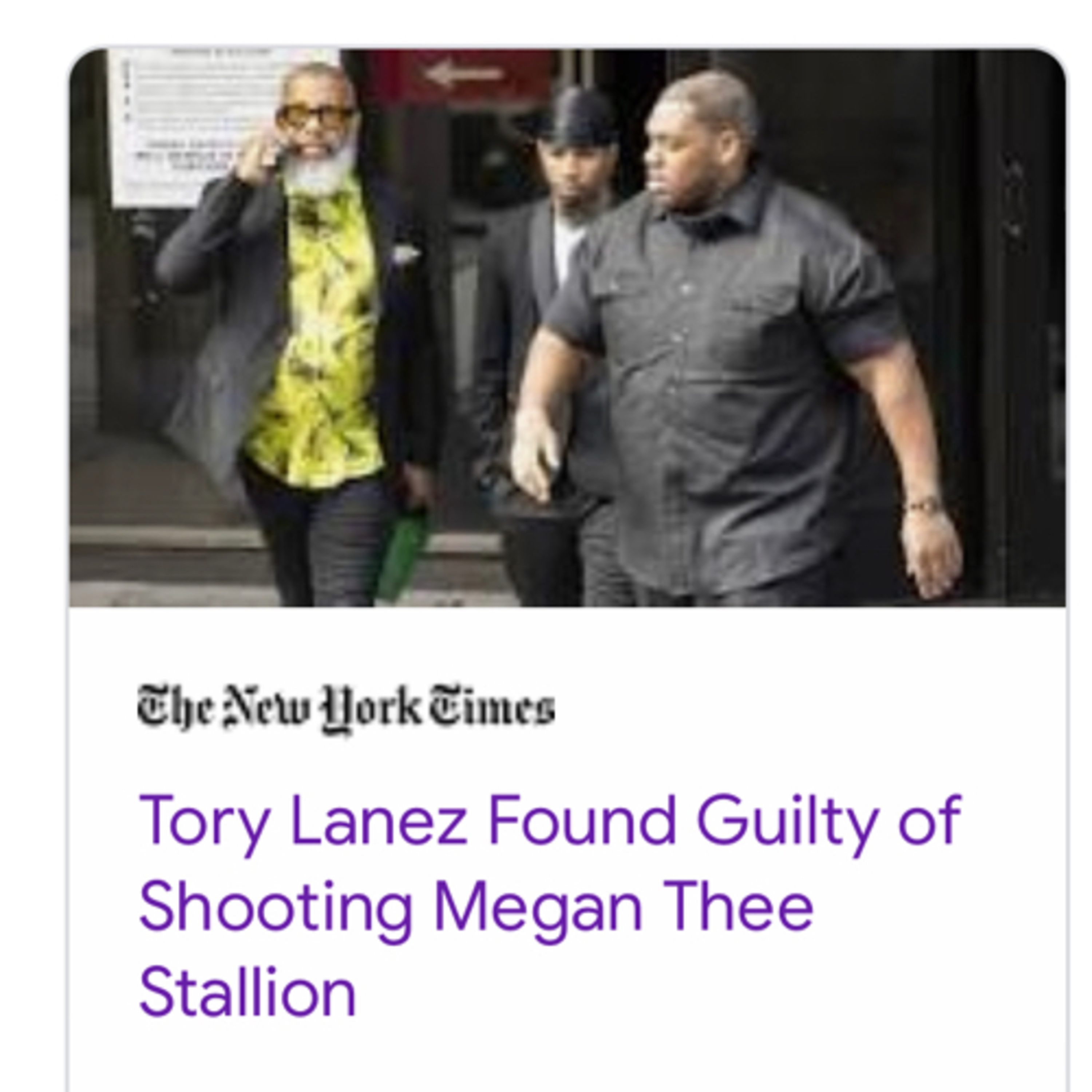 **Audio listen**Tory Lanez Found Guilty of Shooting Megan Thee Stallion episode artwork