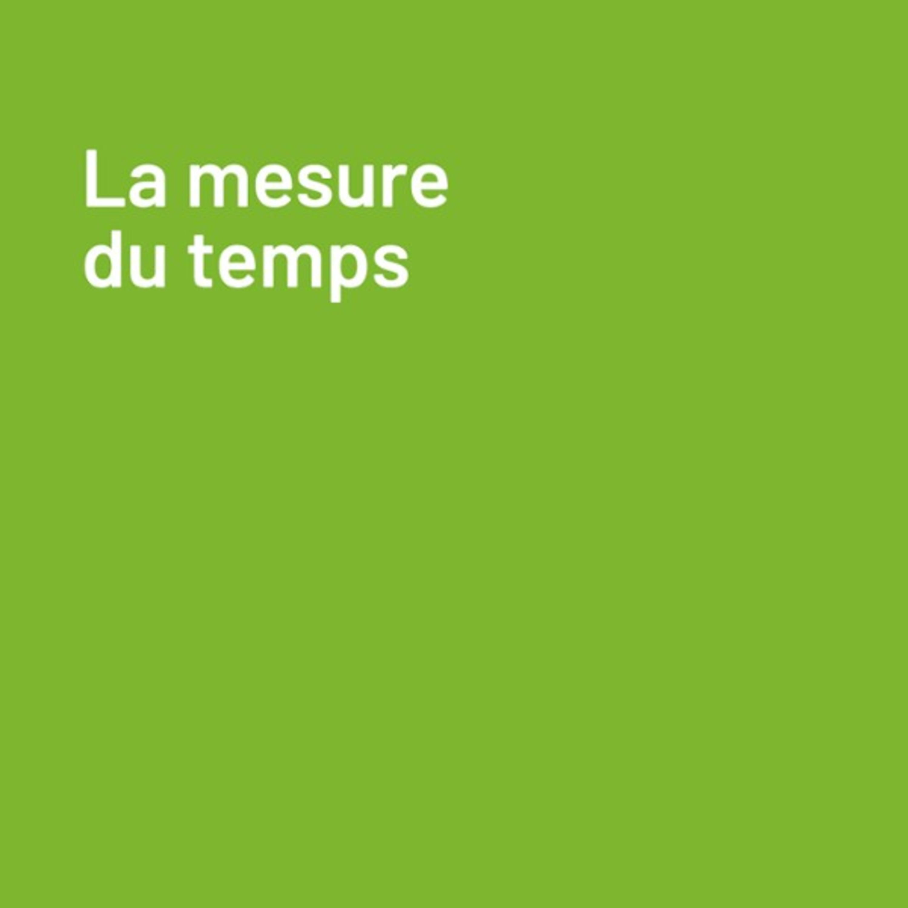 cover of episode La mesure du temps de la révolution industrielle à nos jours | Christian Chardonnet