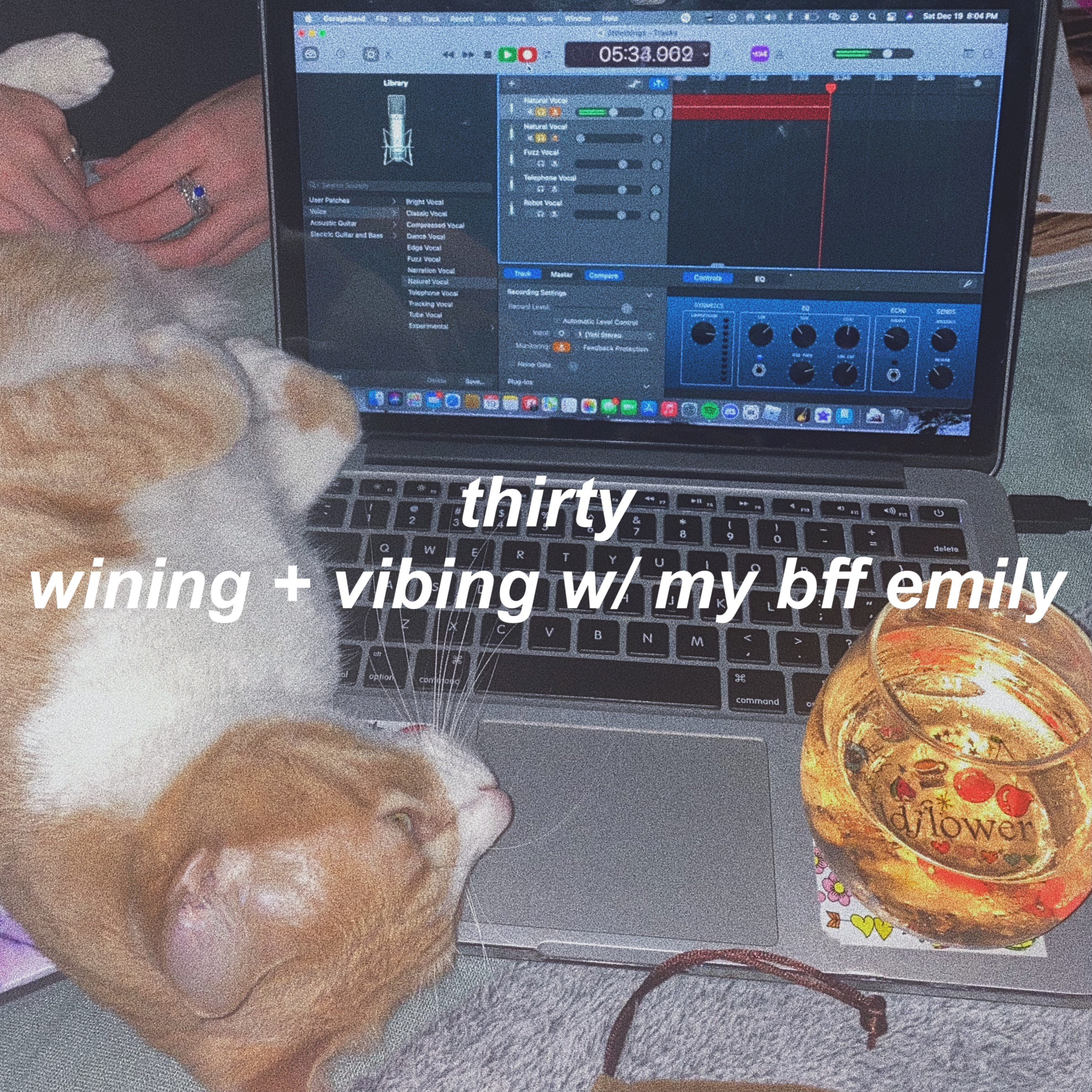episode thirty: wining + vibing w/ my bff emily schroeder  episode artwork