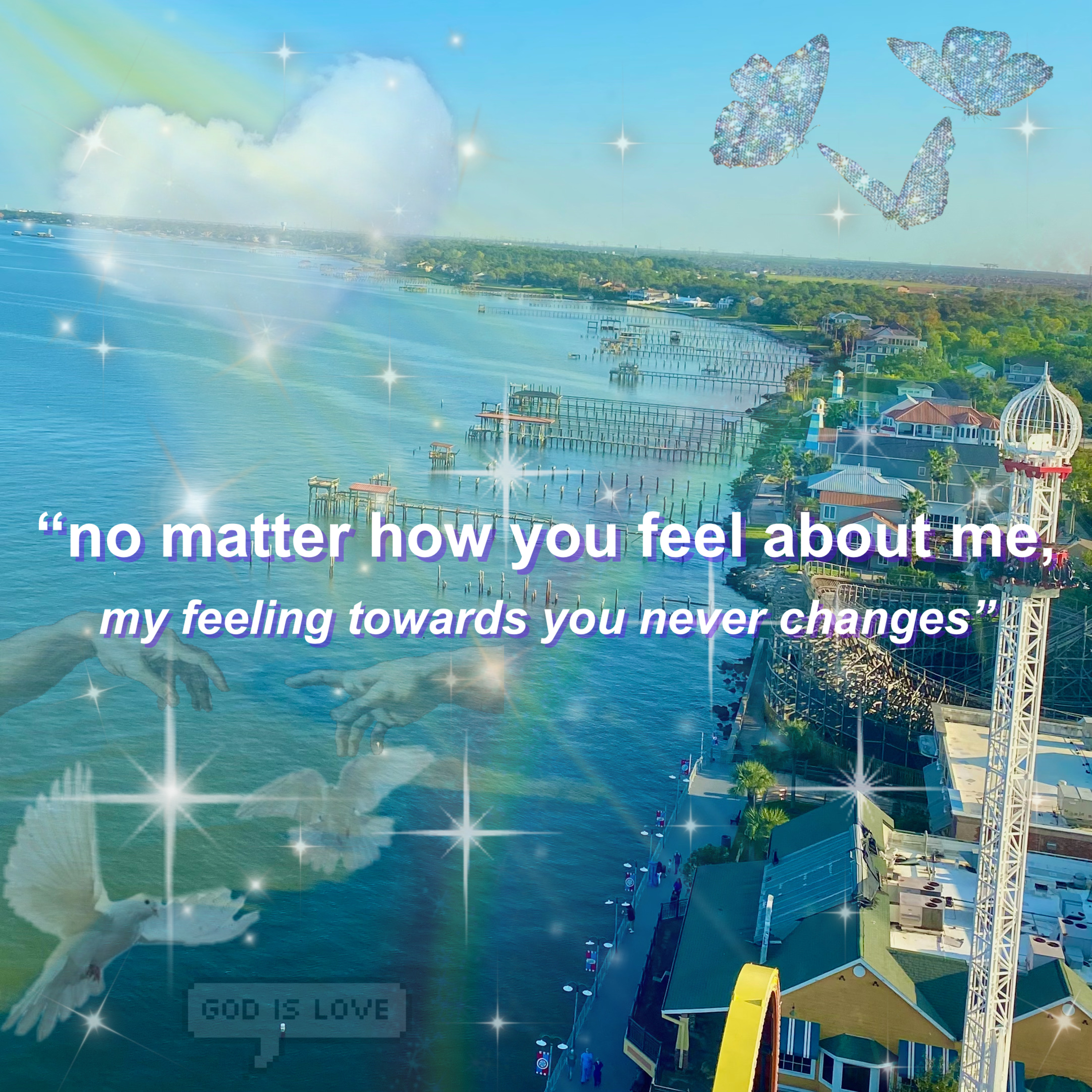 "no matter how you feel towards me, my feeling towards you never changes" episode artwork