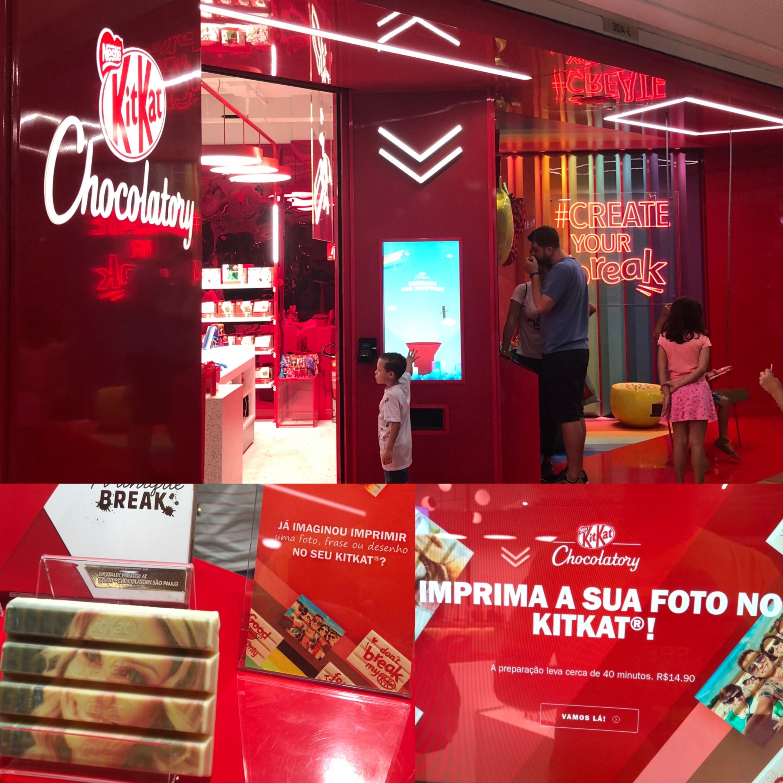 A deliciosa (foto)experiência na nova loja da KitKat em Sampa