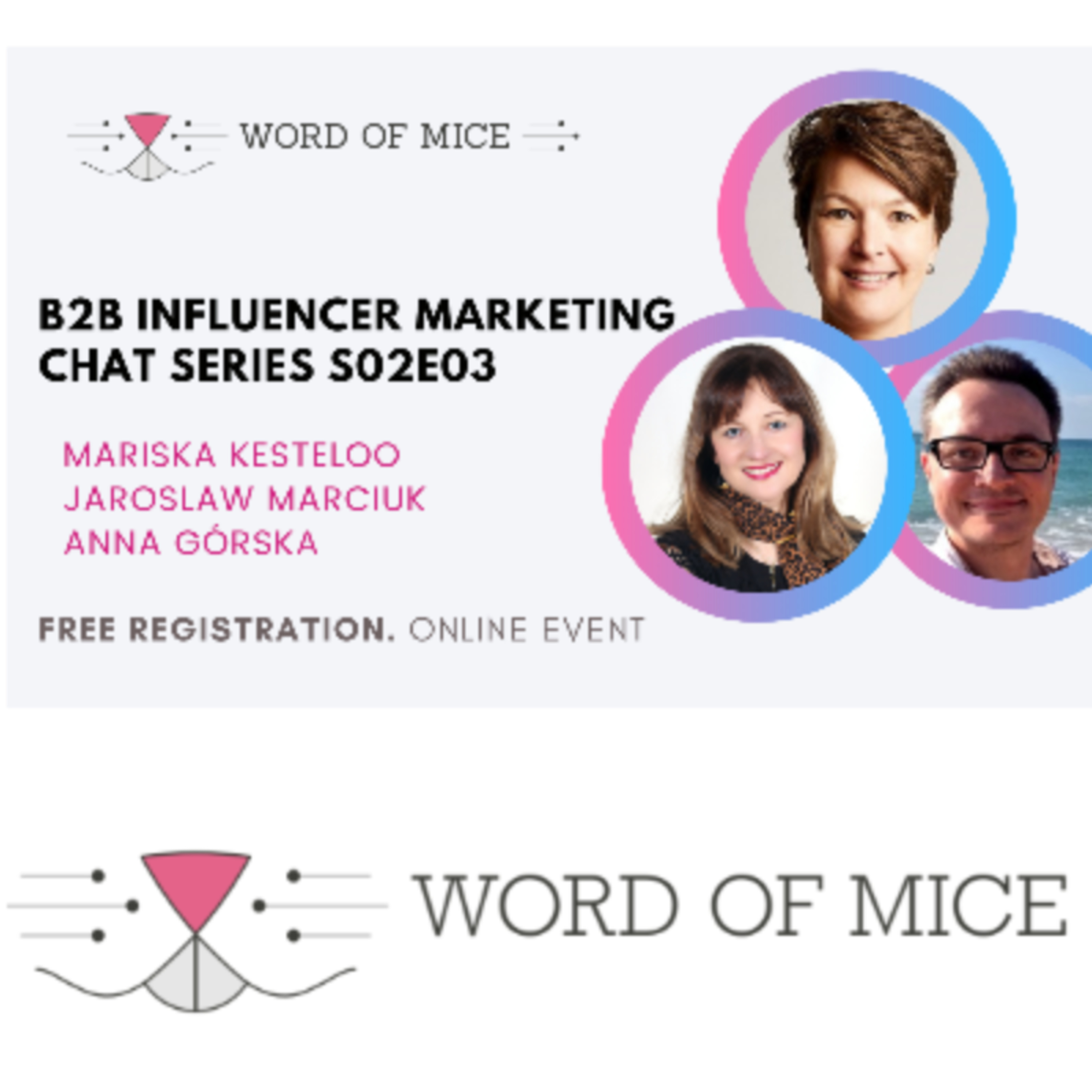 B2B influencer marketing chat series