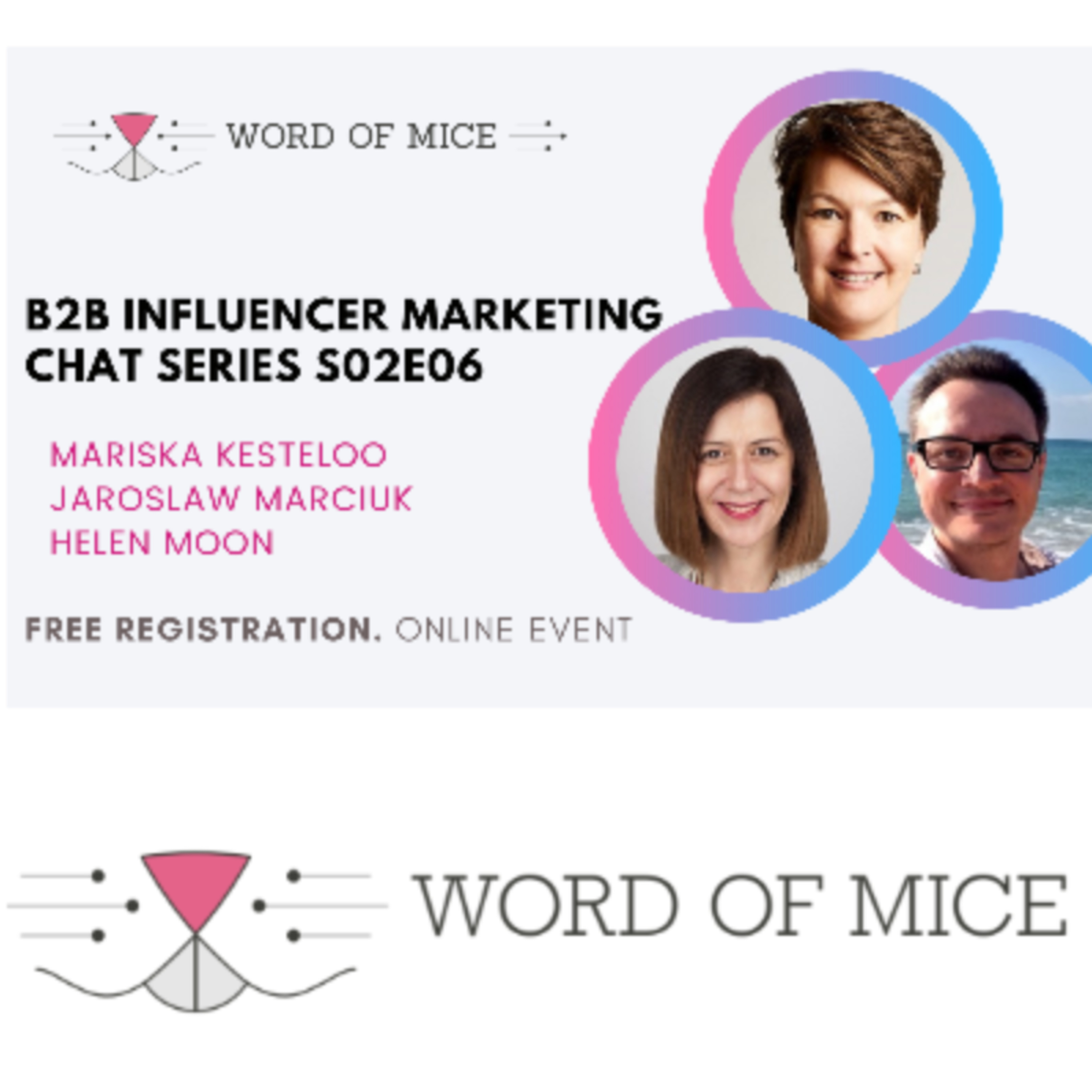 B2B influencer marketing chat series