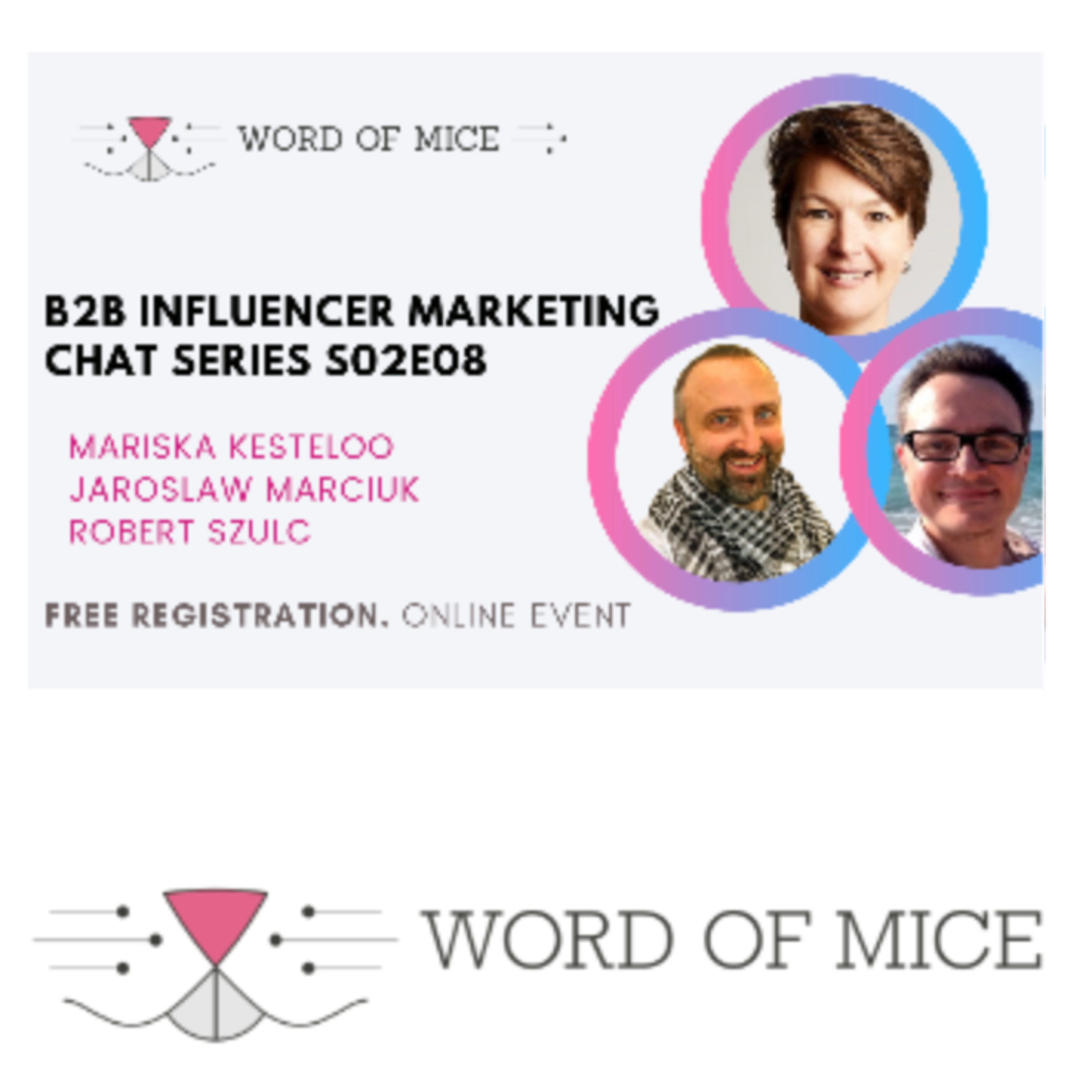 B2B influencer marketing chat series