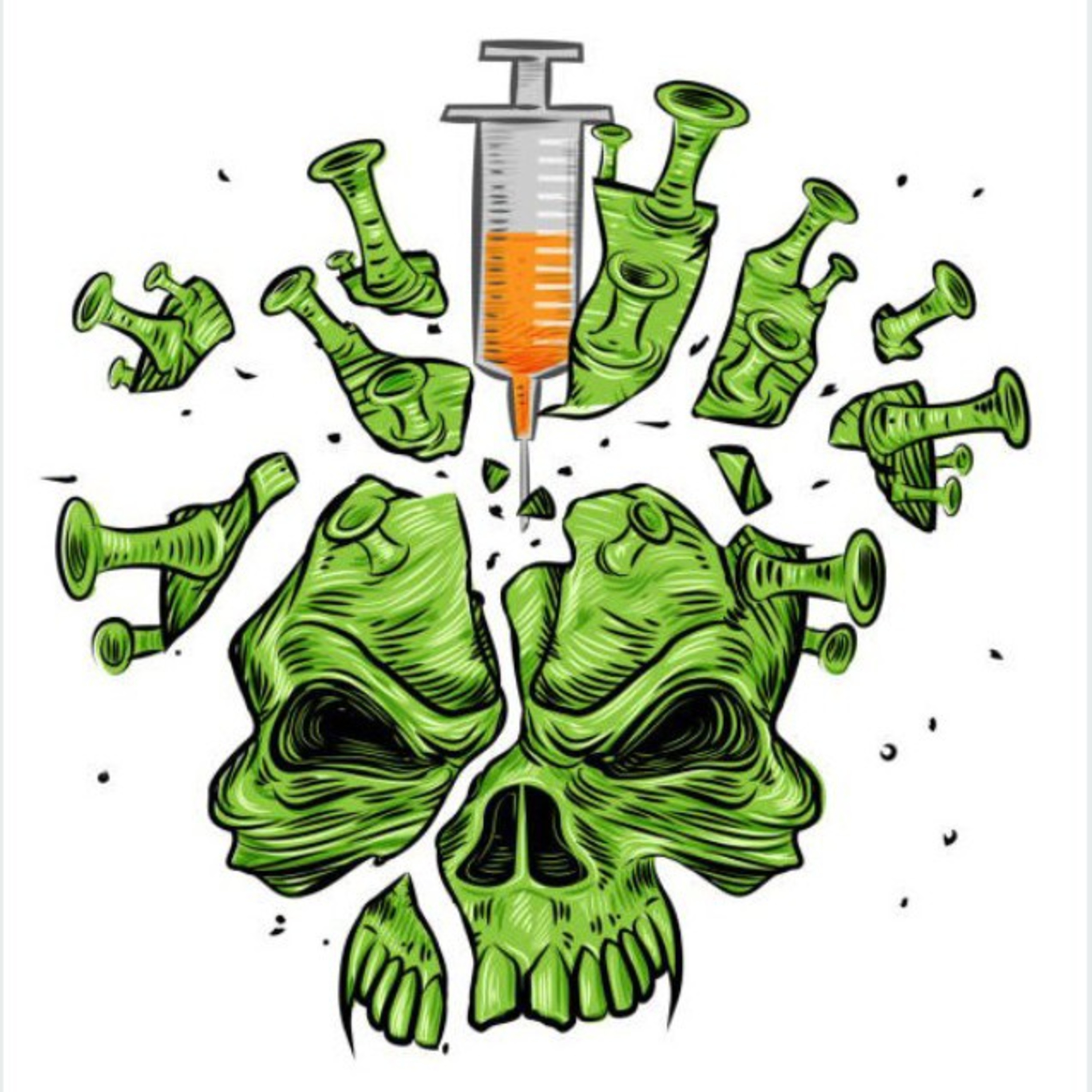 Getting vaccinated versus other things episode artwork