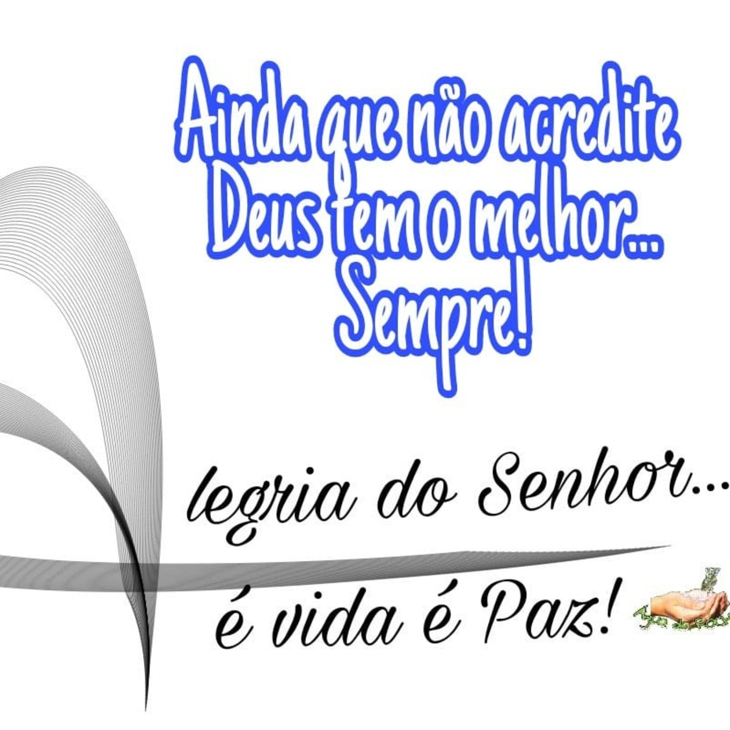 Saudação de boas Vindas