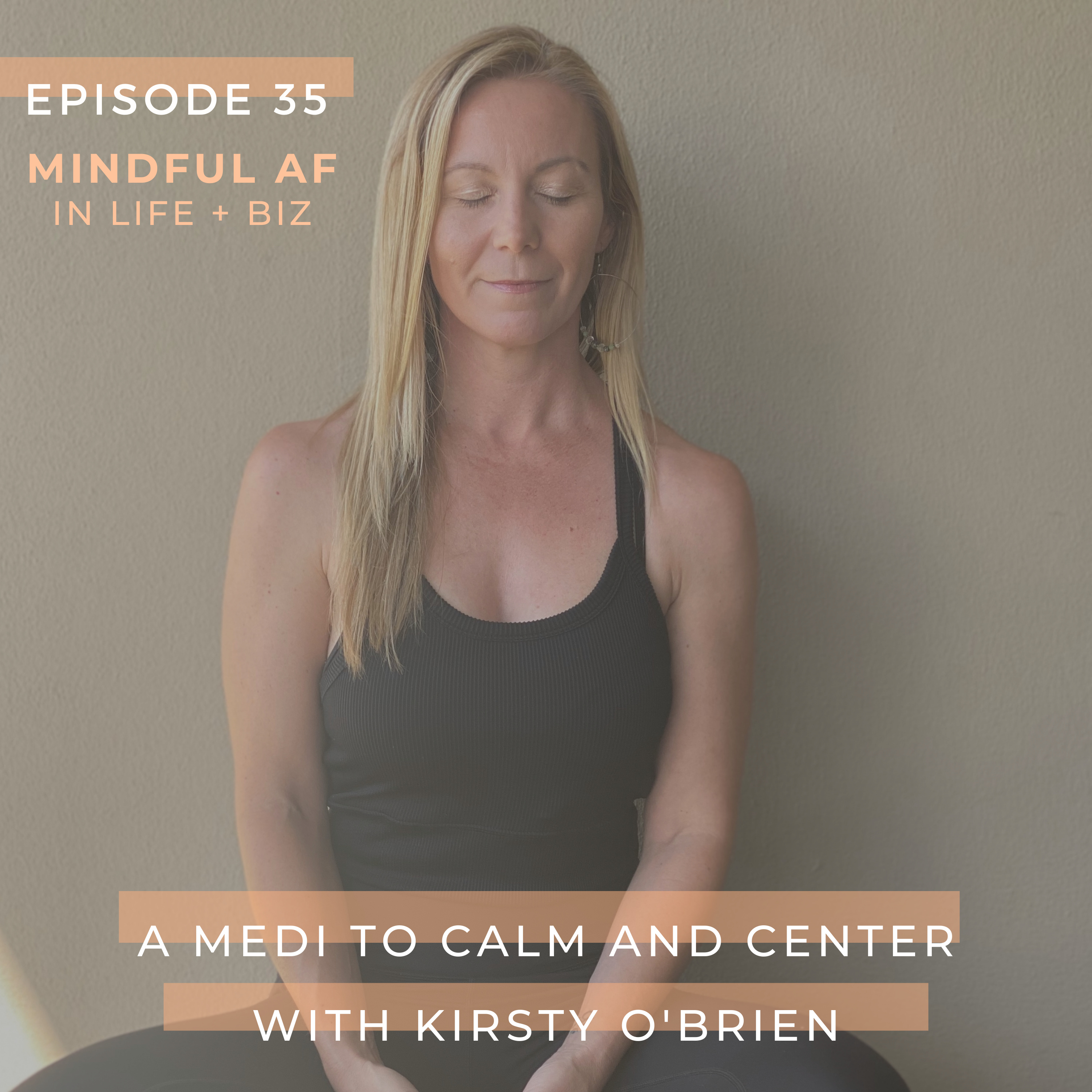 THE MINDFULNESS HABIT with Kirsty O\'Brien