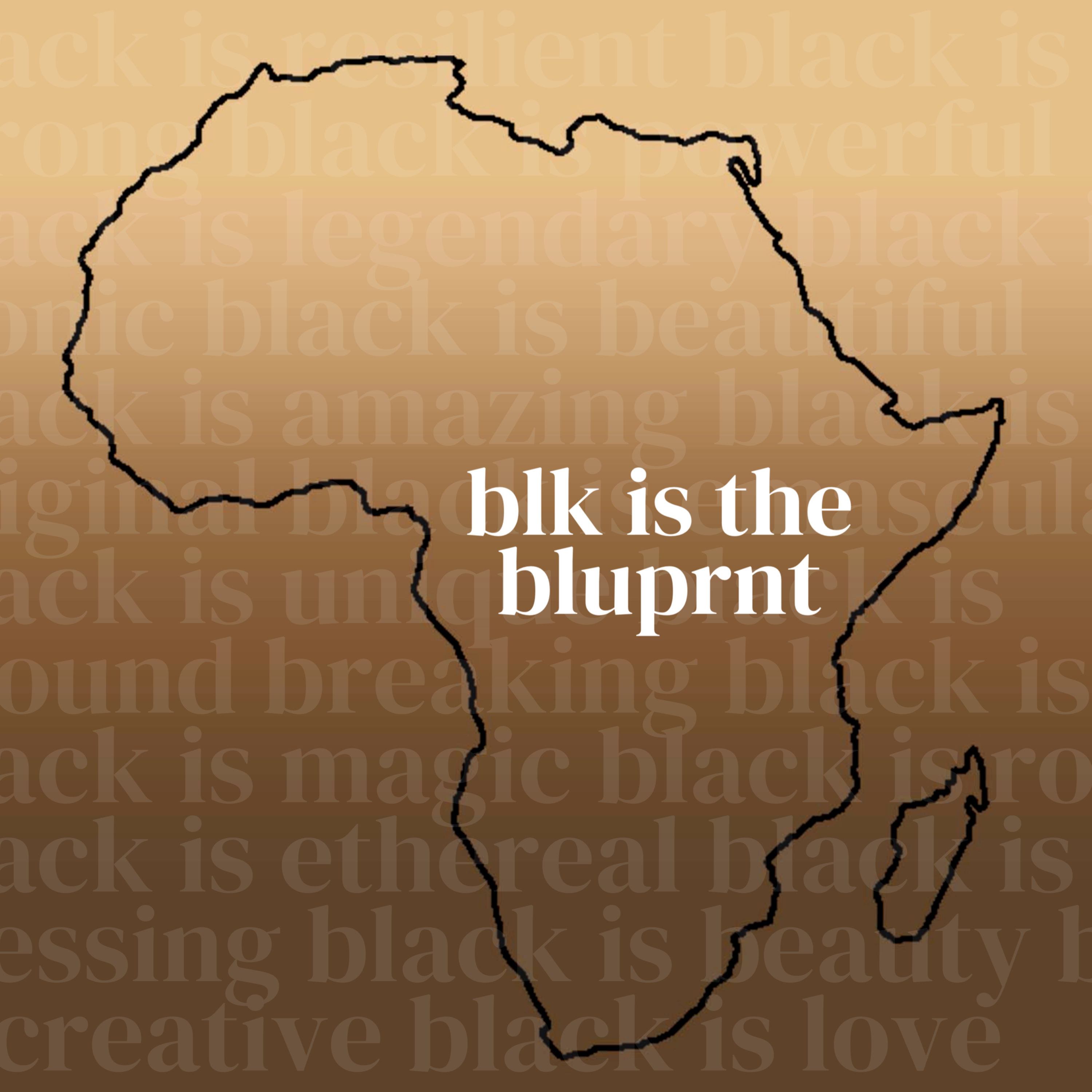 BLK IS THE BLUPRNT
