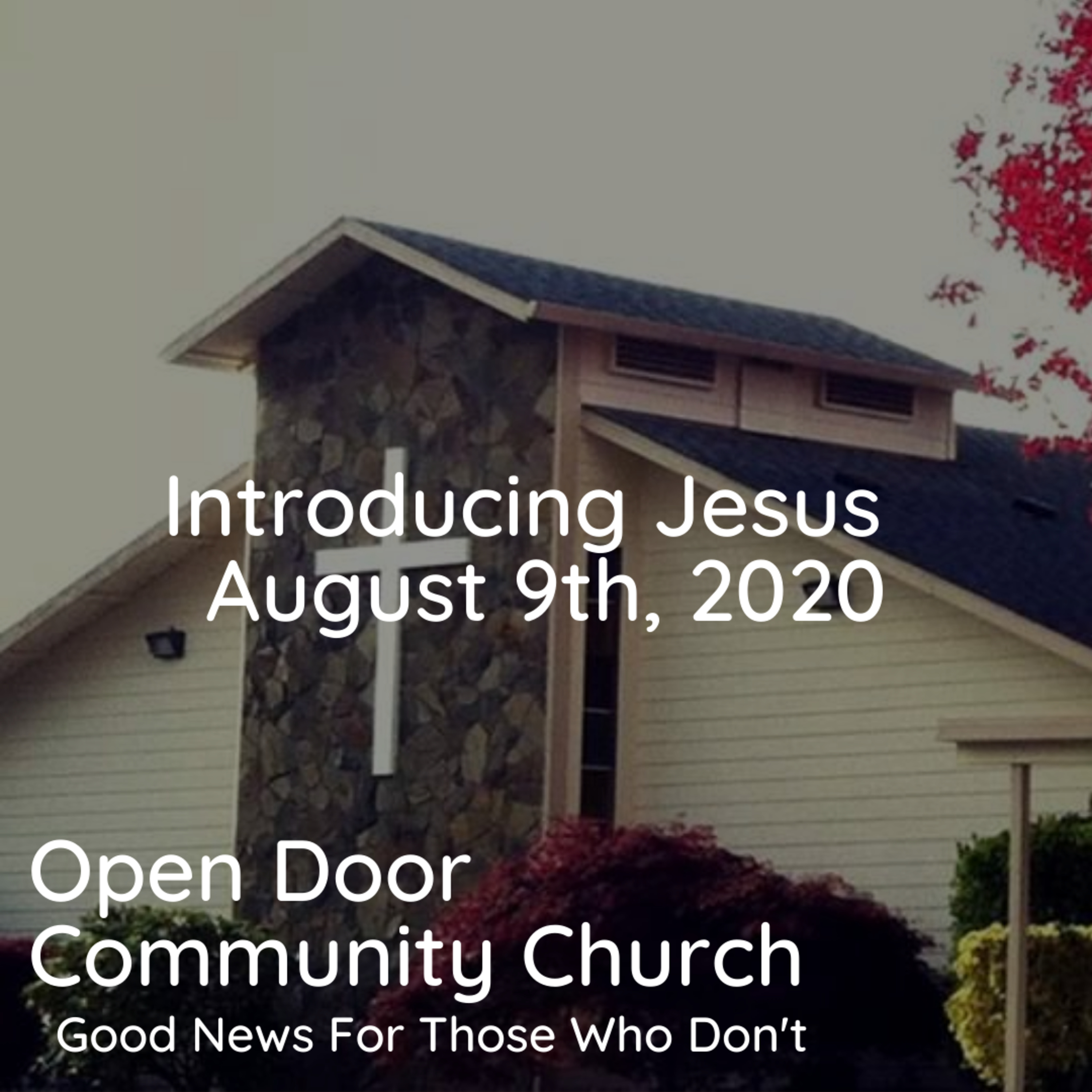 Introducing Jesus: 8.9.20 episode artwork