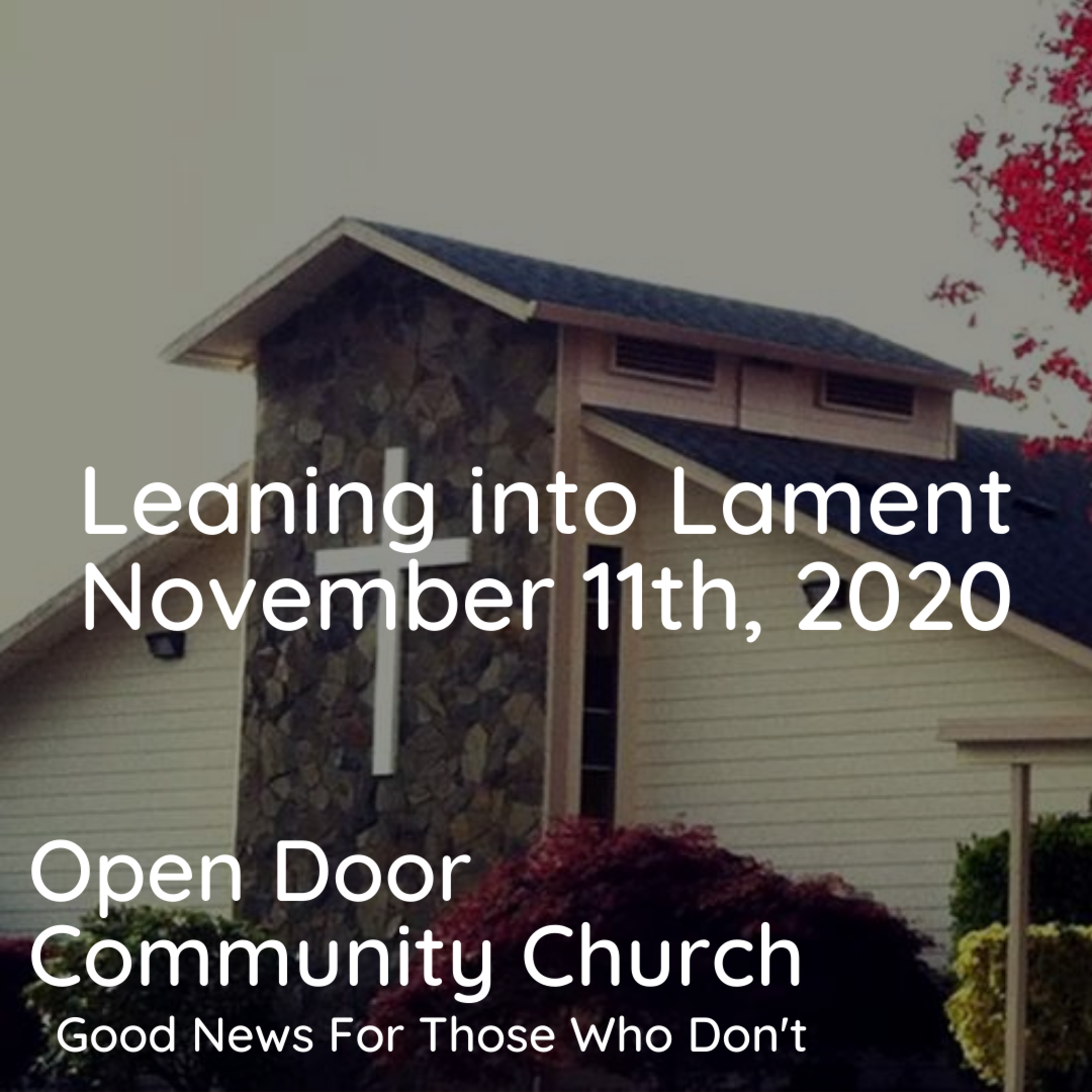 Leaning into Lament (11.15.20) episode artwork