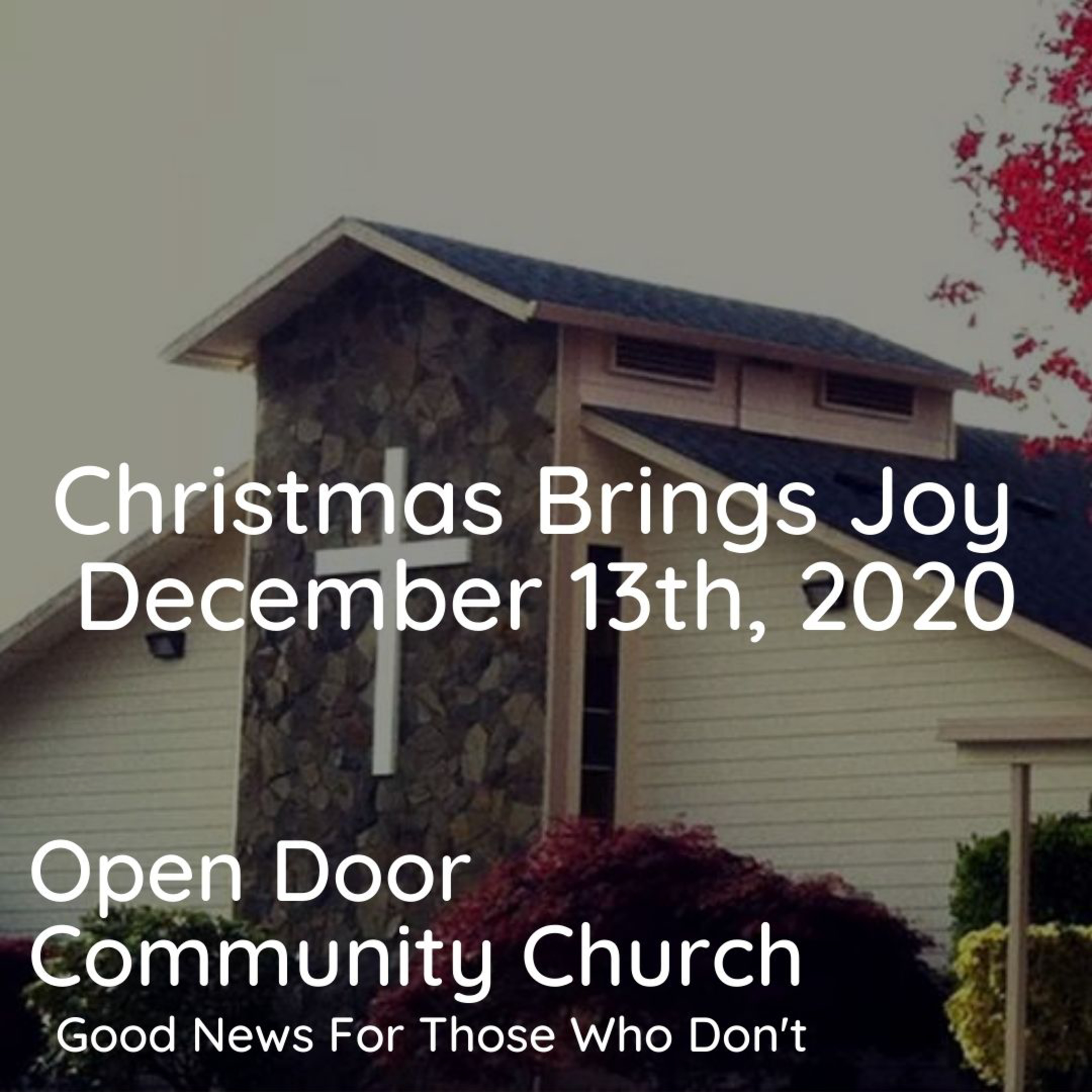 Christmas brings Joy (12.13.20) episode artwork