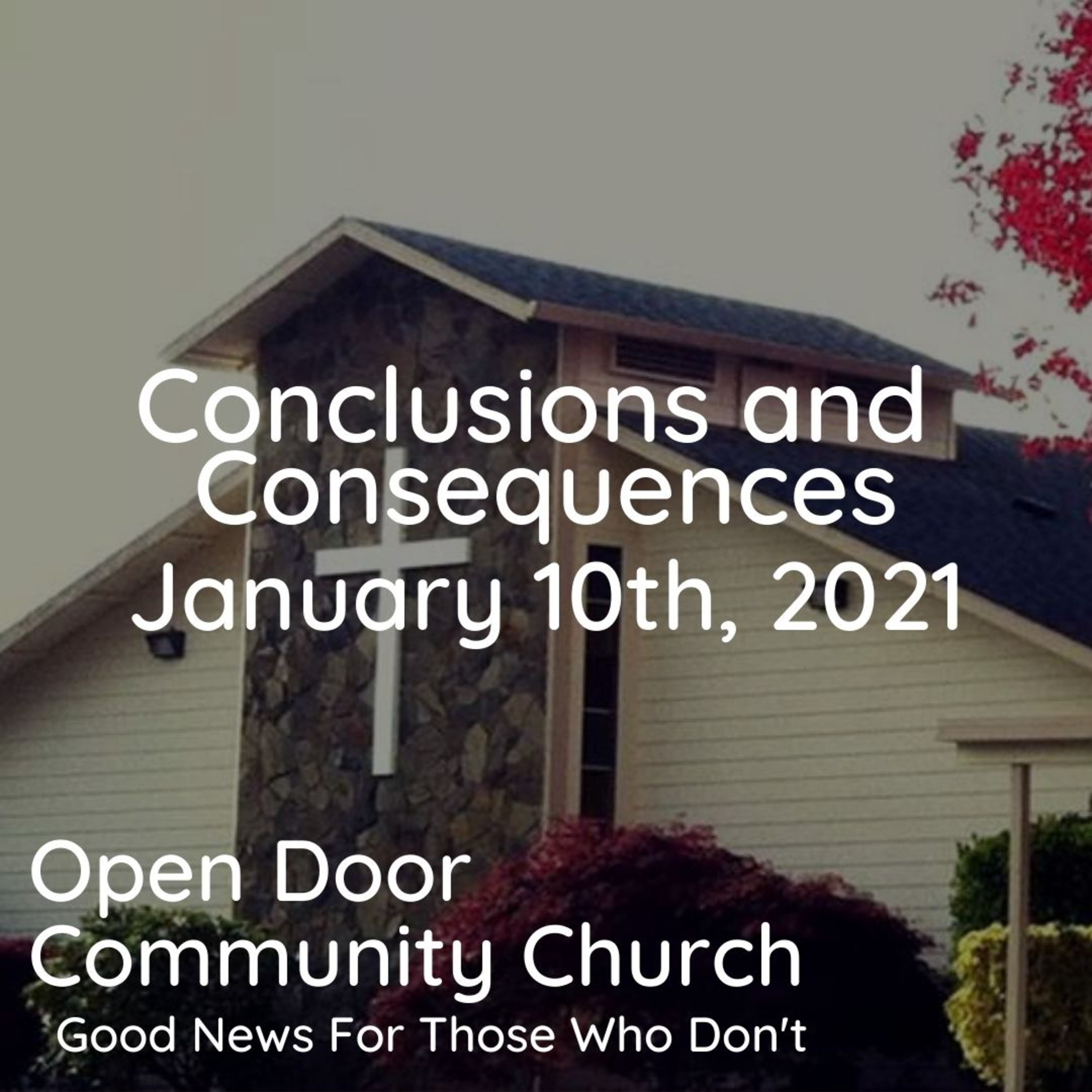 Conclusions and Consequences (1.10.21)  episode artwork