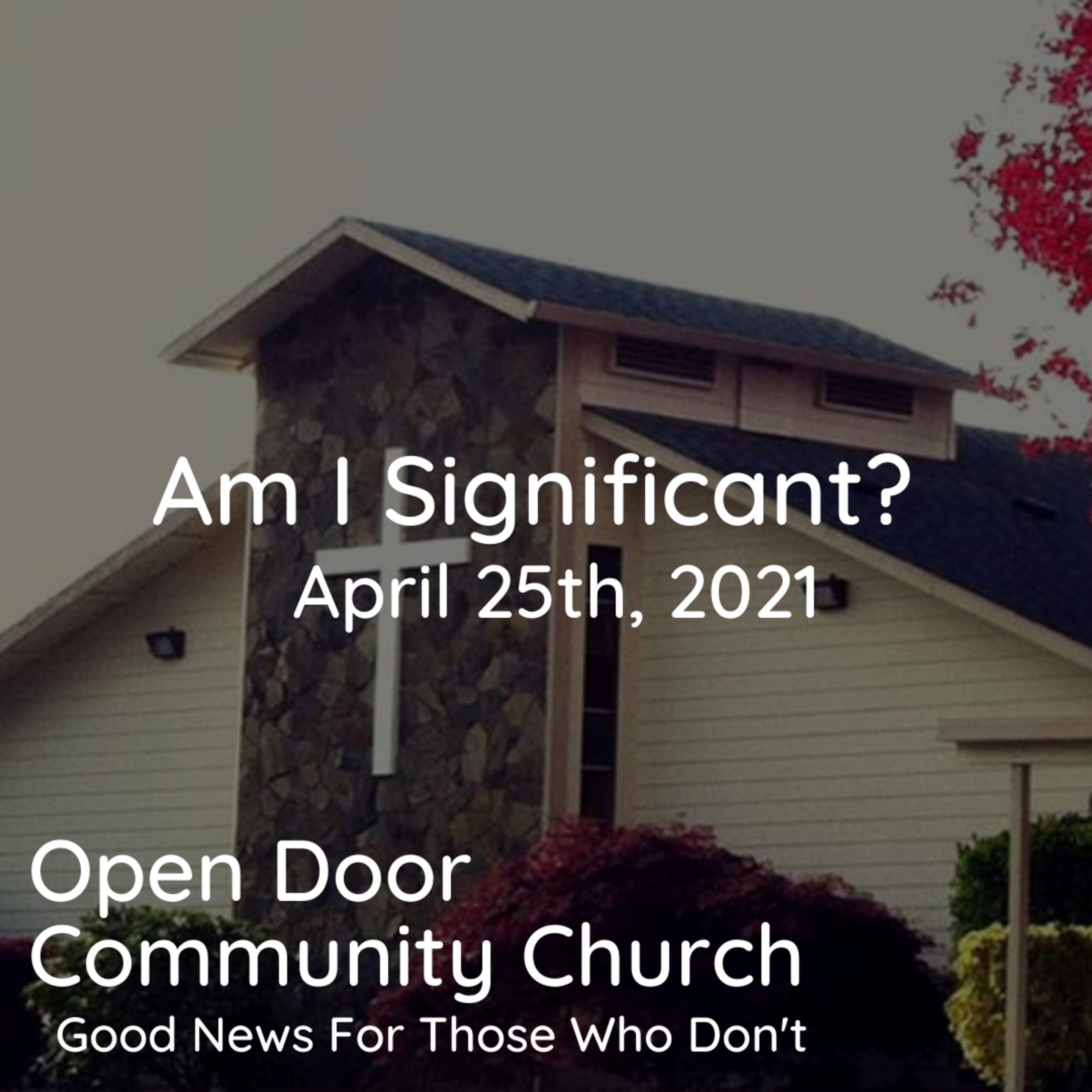 Are you Significant? (4.25.21) episode artwork