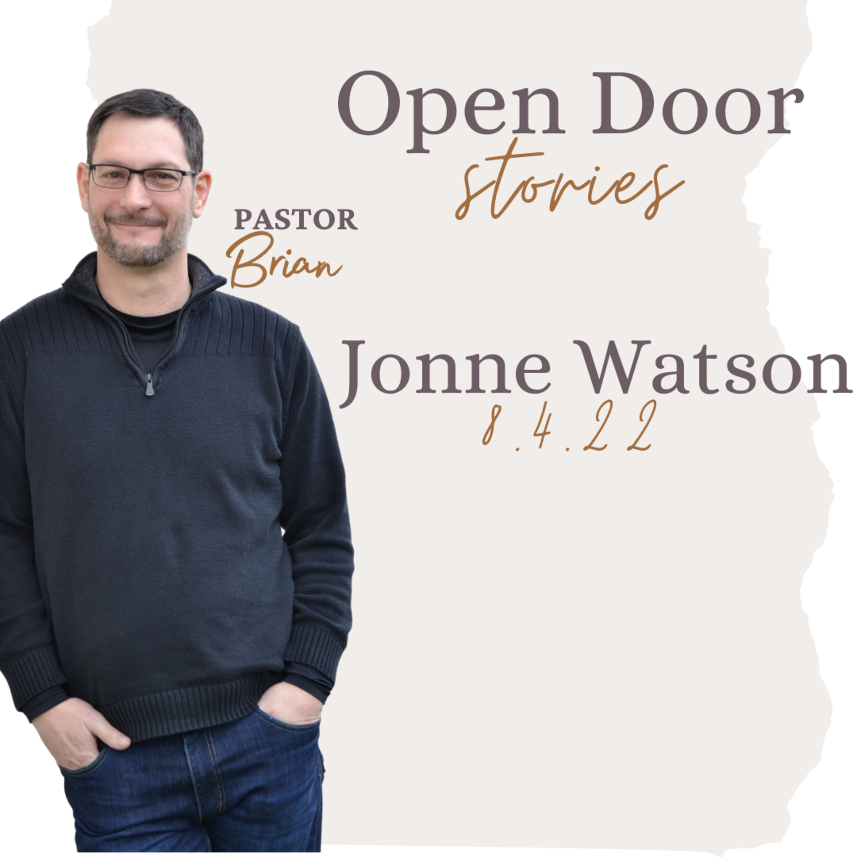 Open Door Stories: Jonne Watson (8.4.22) episode artwork