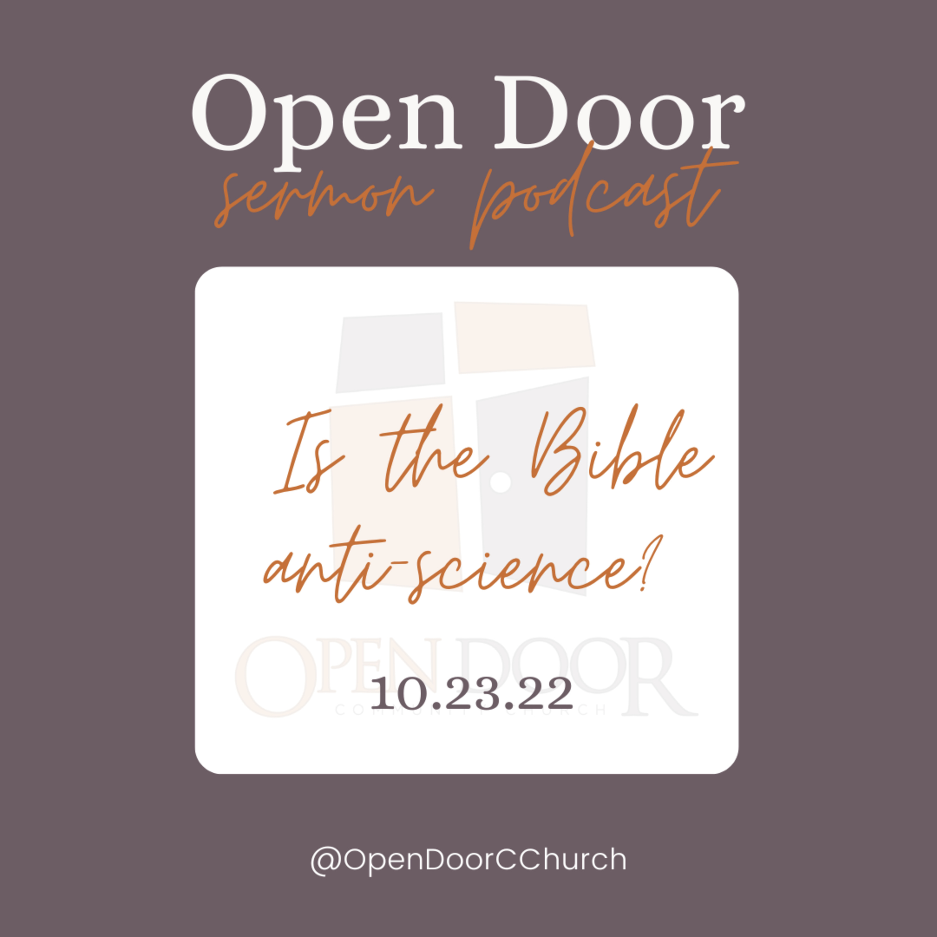 Is the Bible Anti-science? (10.23.22)  episode artwork