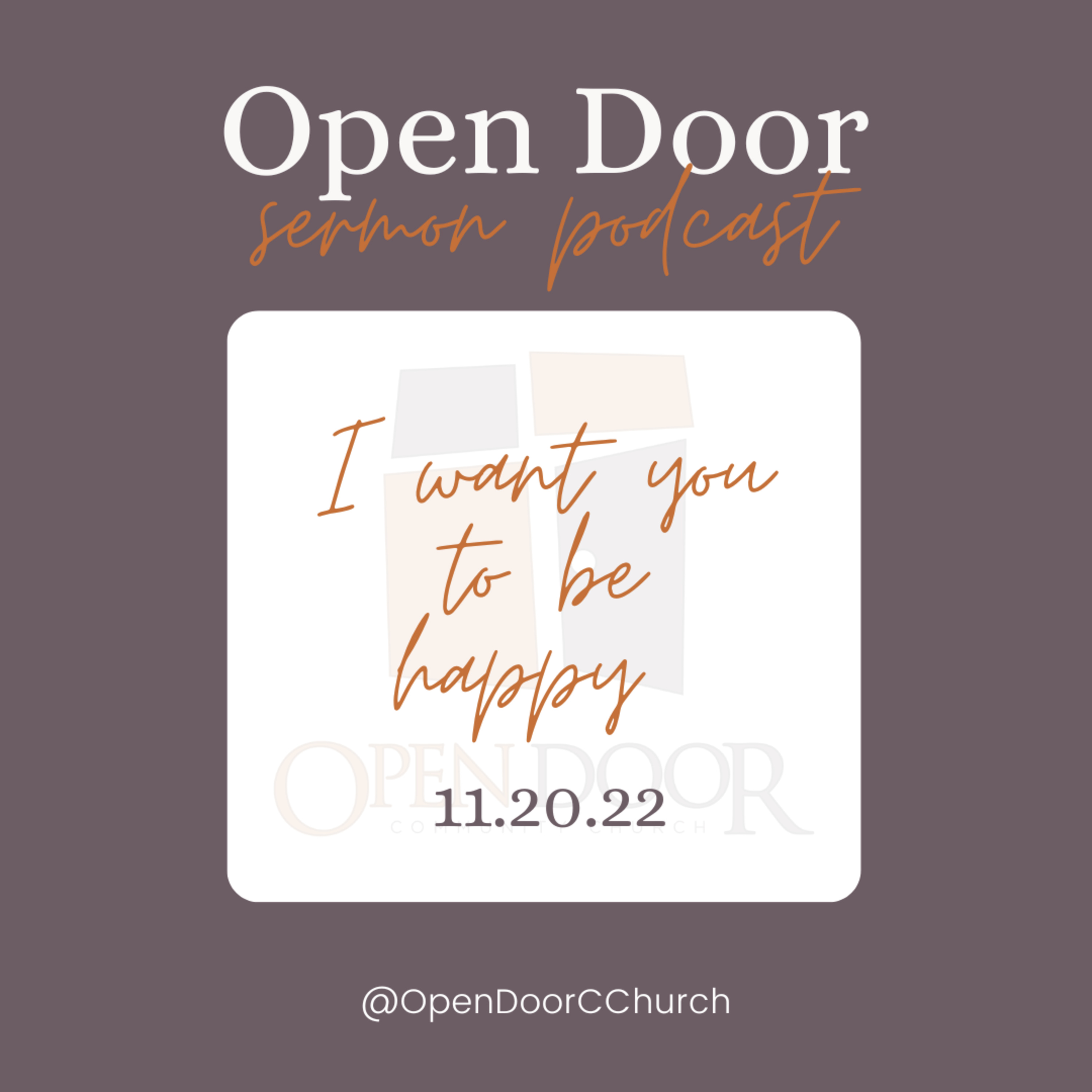 I want you to be happy (11.20.22) episode artwork