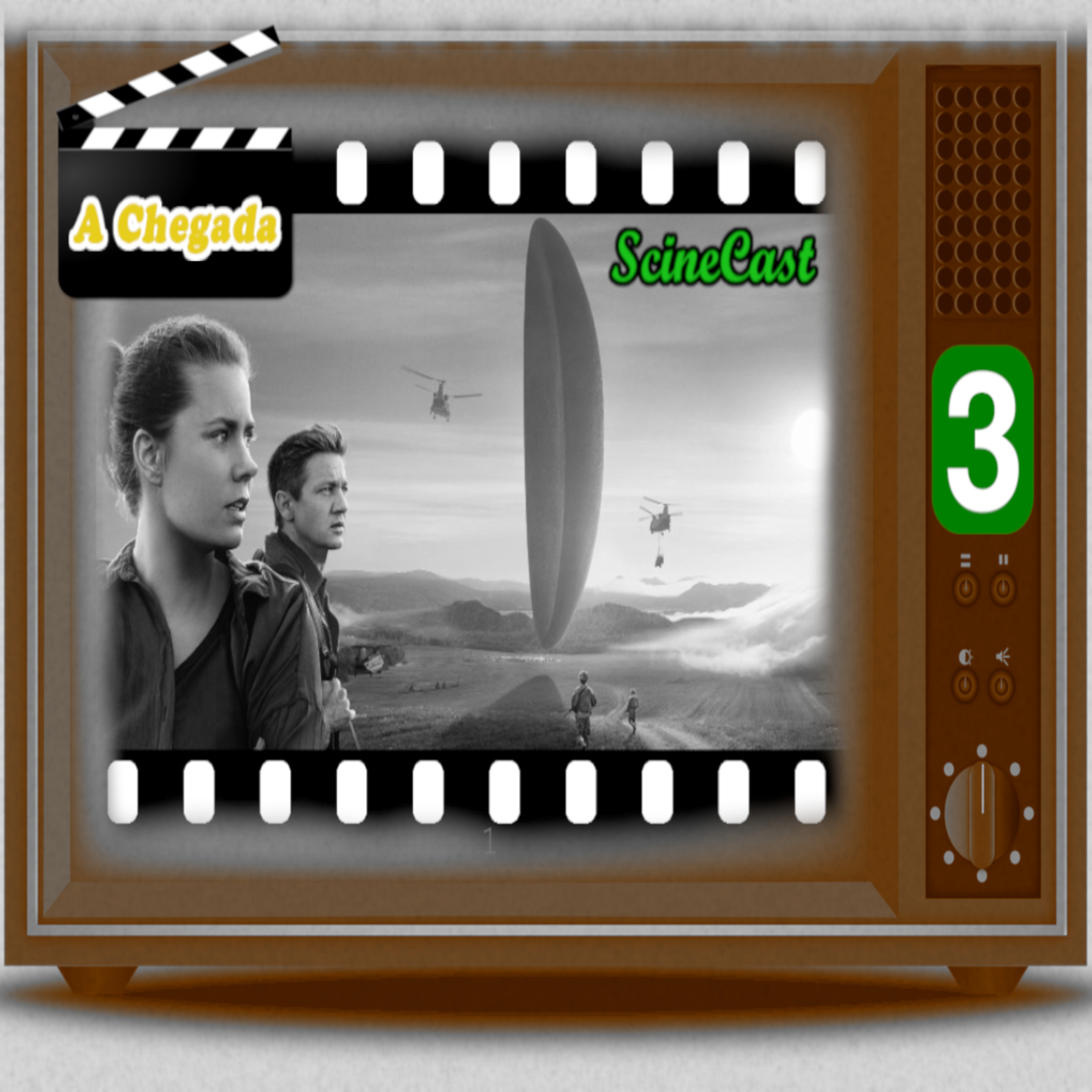 #003 - A Chegada (Arrival, 2016) e como a linguagem afeta nossa percepção de mundo (Bônus: o enigma da Dra. Joyce)  episode artwork