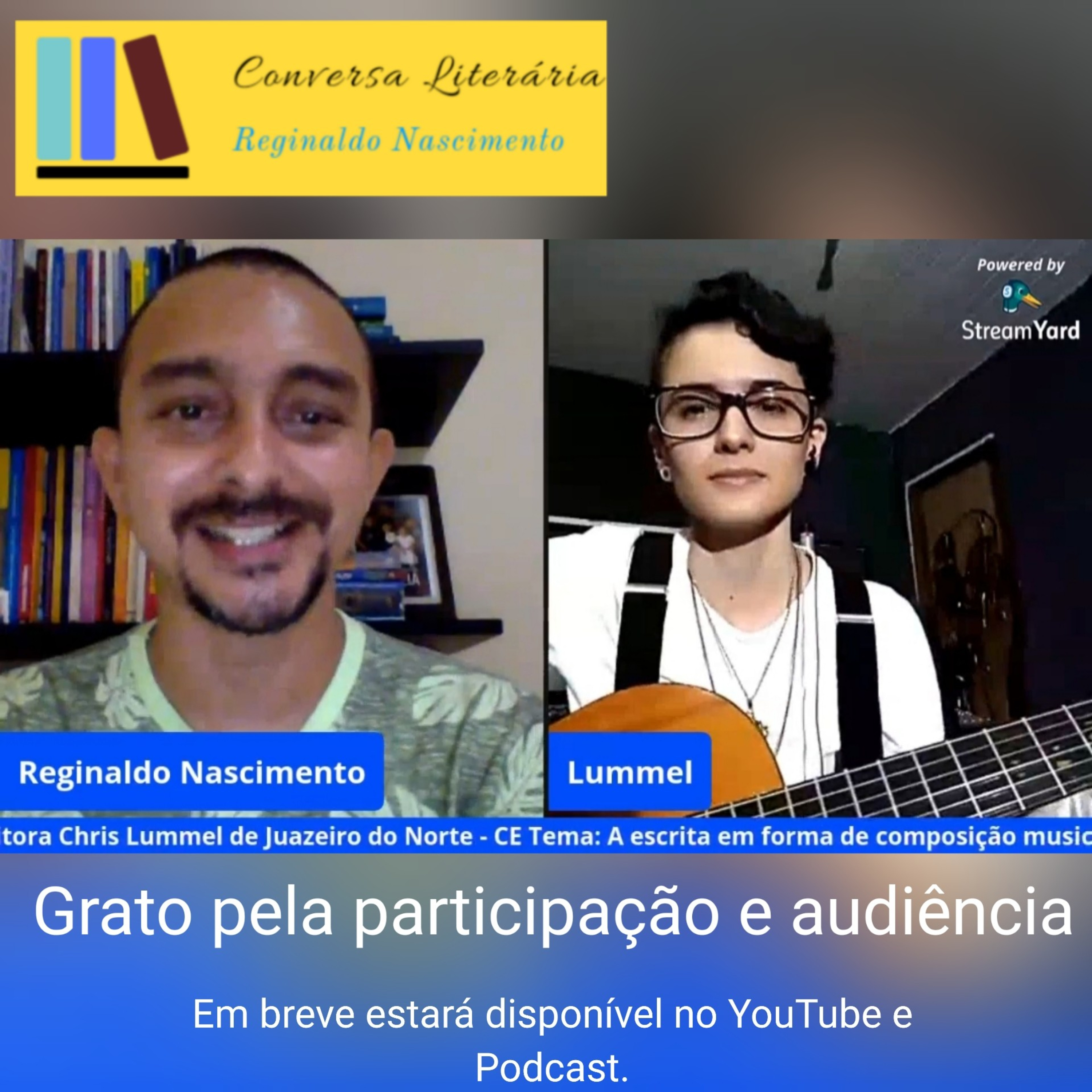 Conversa Literária com Reginaldo Nascimento