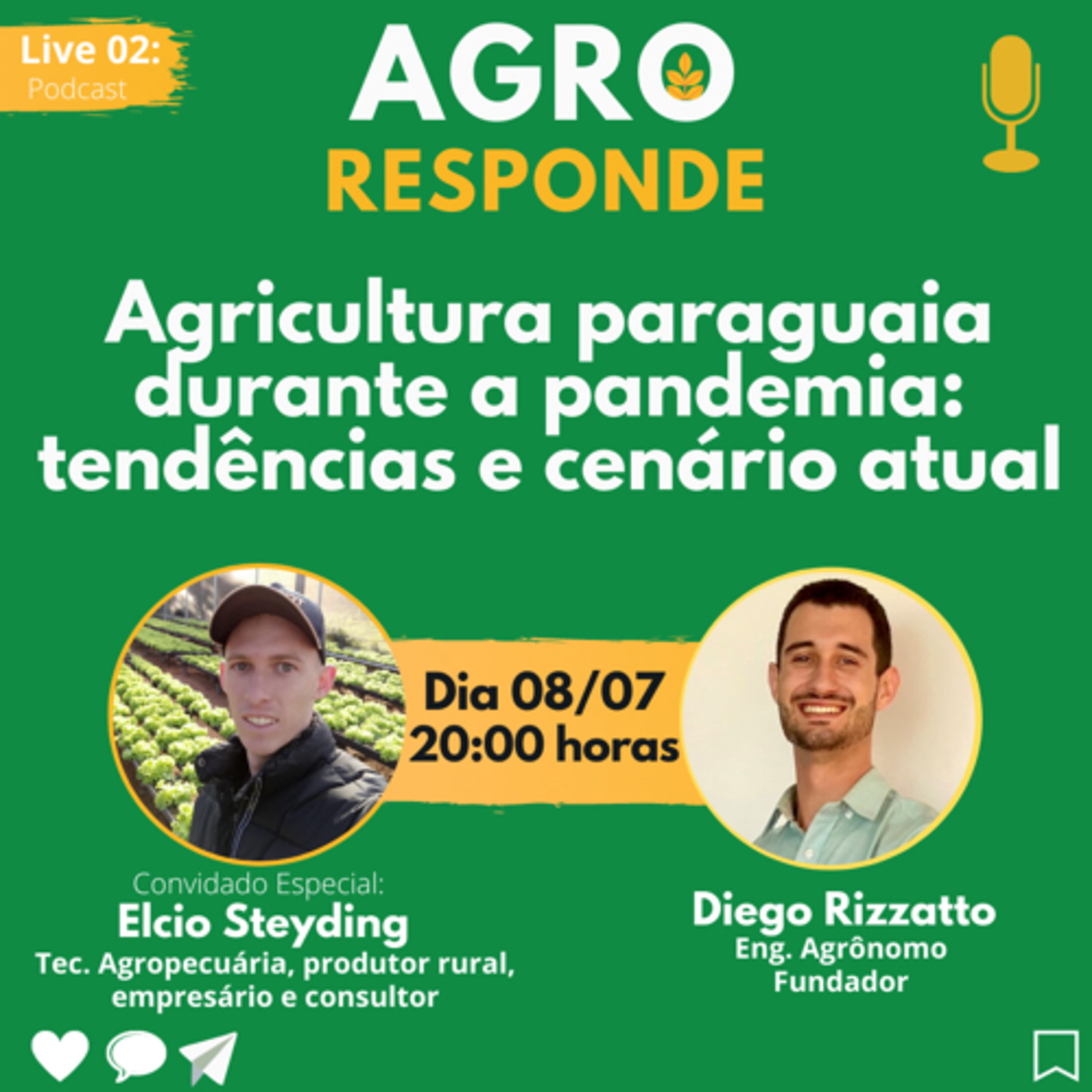 Ep 05 - Part 2 - Agricultura paraguaia: cenários e perspectivas com Elcio Steyding.