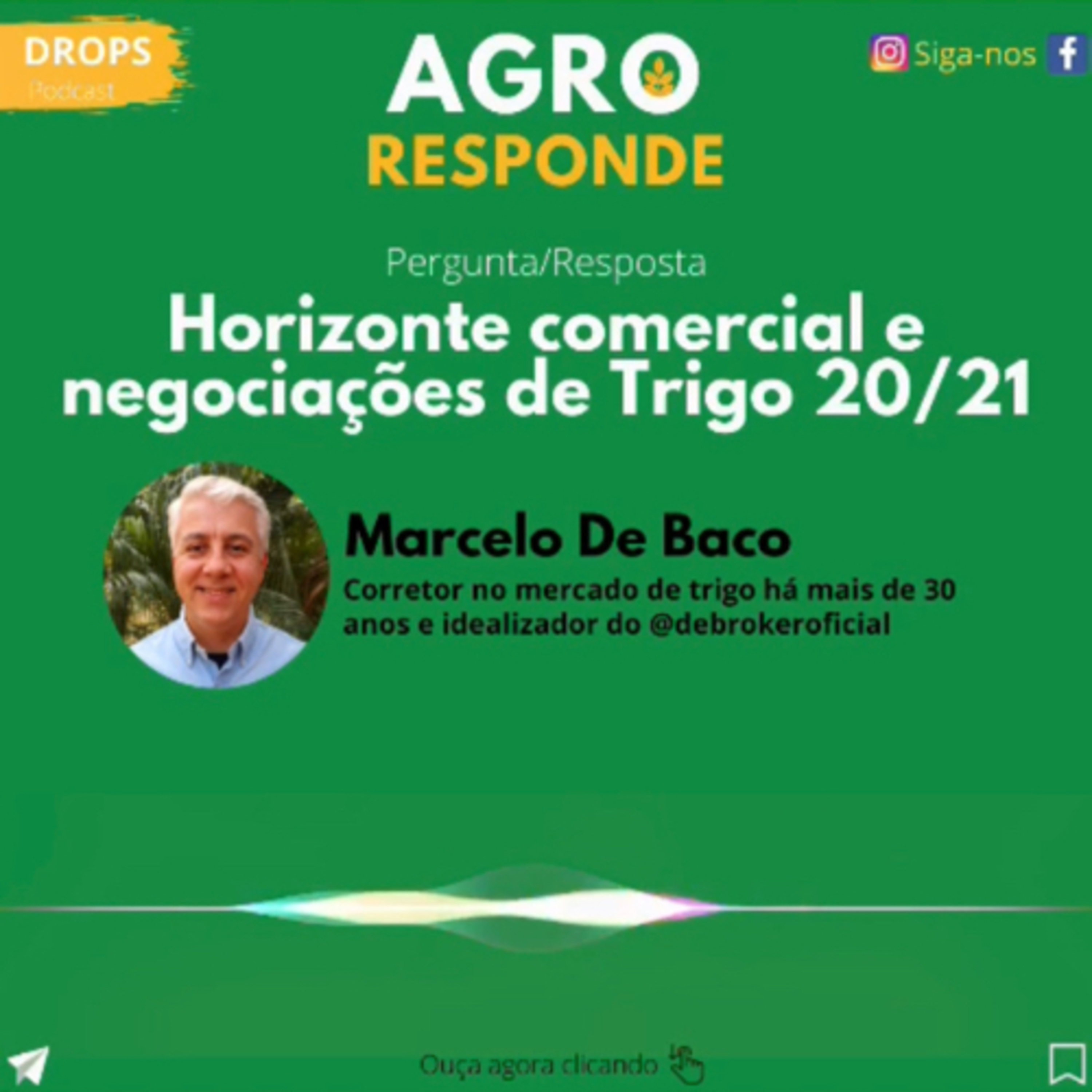Ep 16 - Horizonte comercial e negociações de trigo 20/21 com Marcelo De Baco