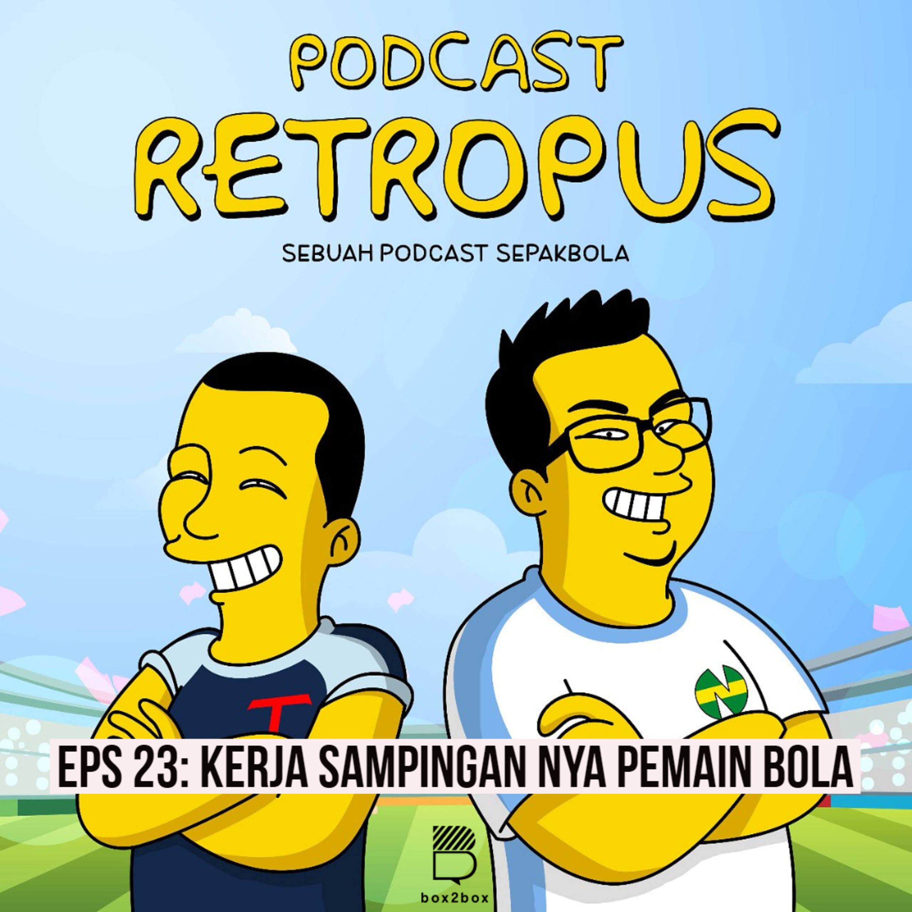 Eps 23: Kerja sampingan nya pemain bola episode artwork