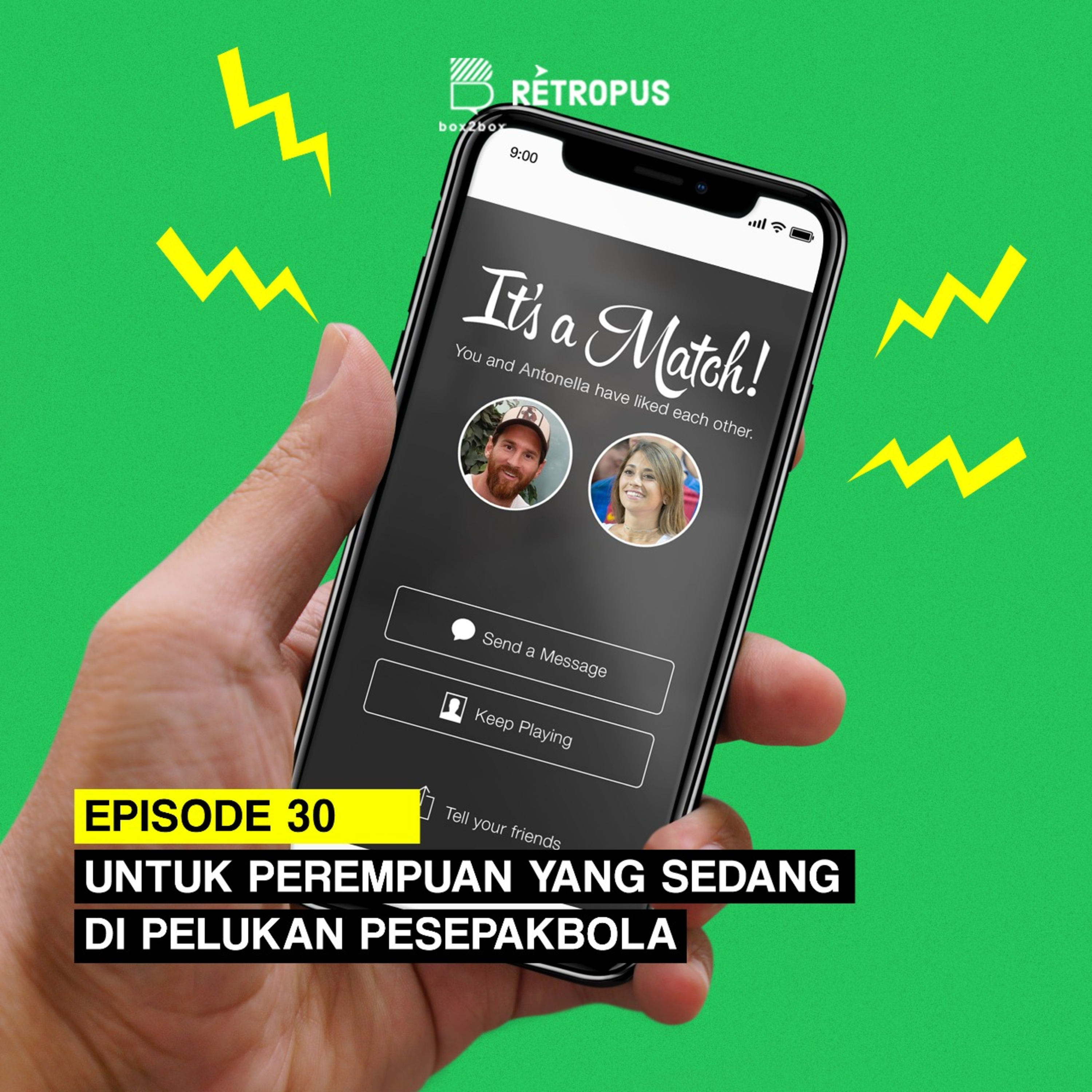 Eps 30: Untuk Perempuan yang Sedang di Pelukan Pesepakbola episode artwork
