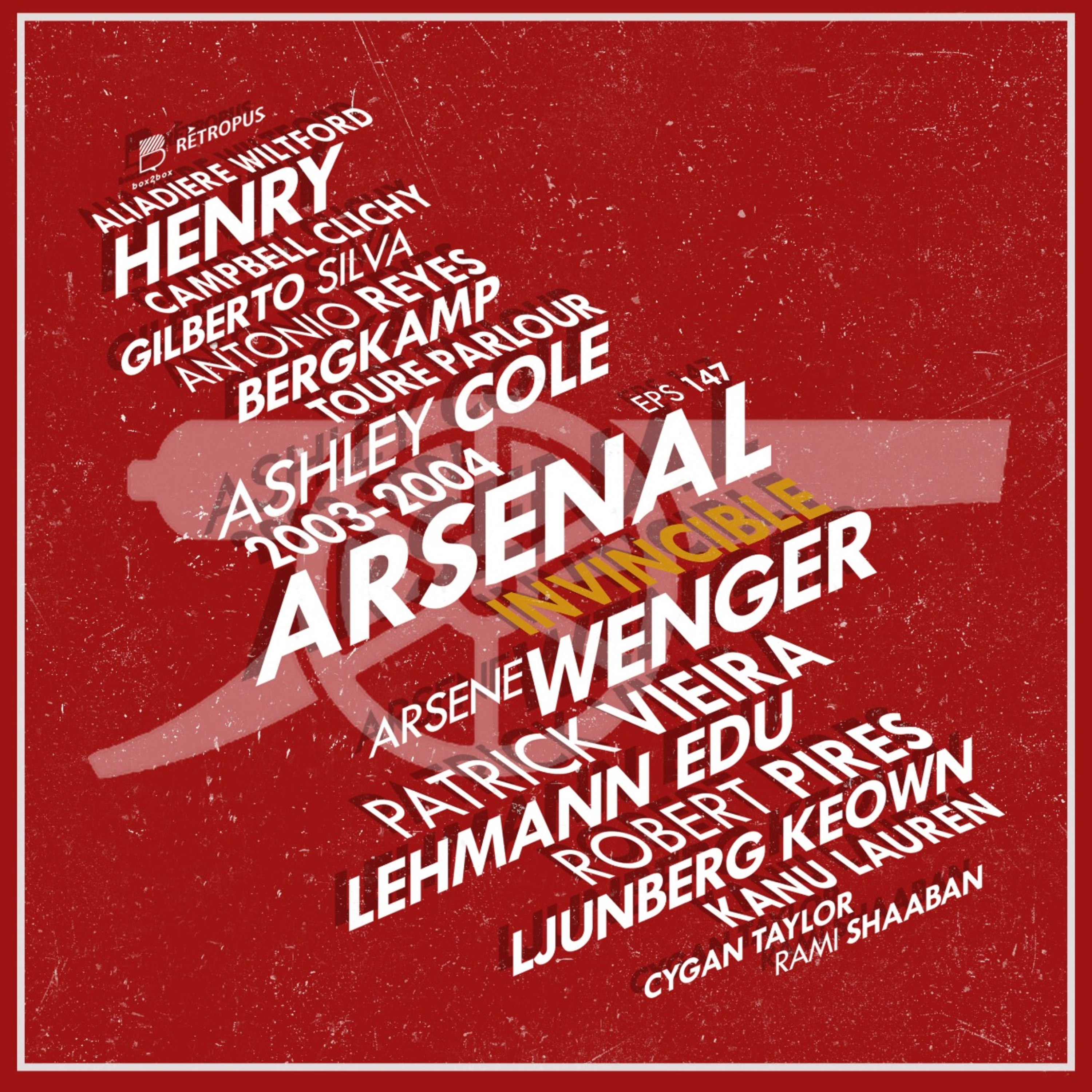 Eps 147: The Invincibles 03/04 episode artwork