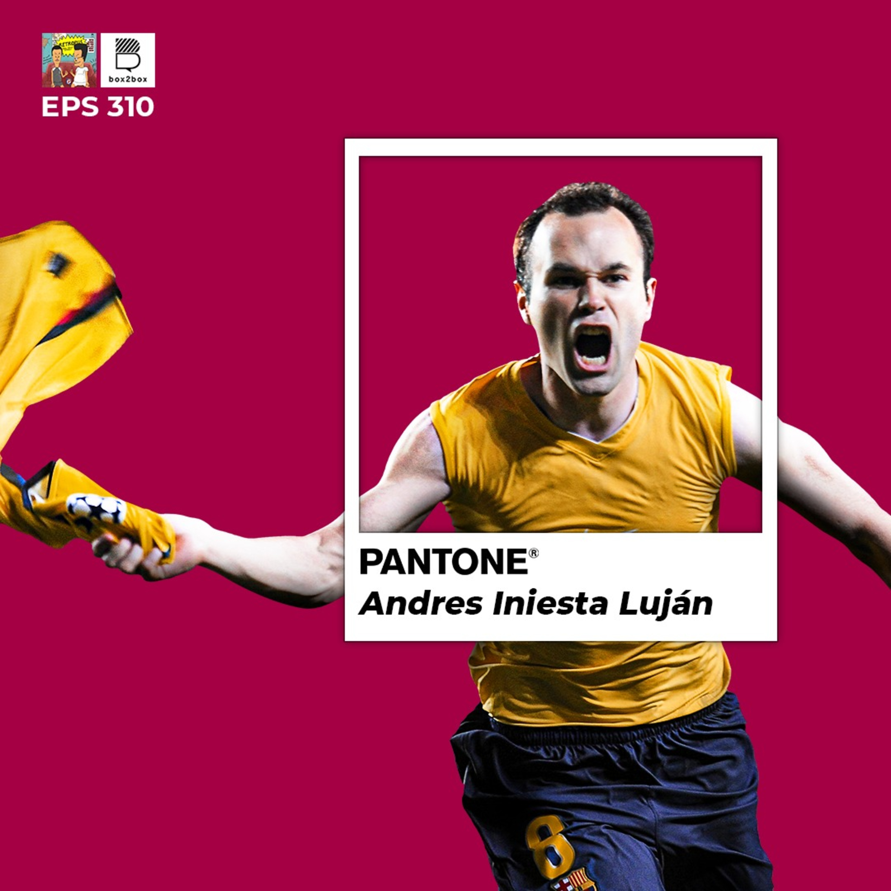 Eps 410: Andres Iniesta, The Greatest of All Time episode artwork