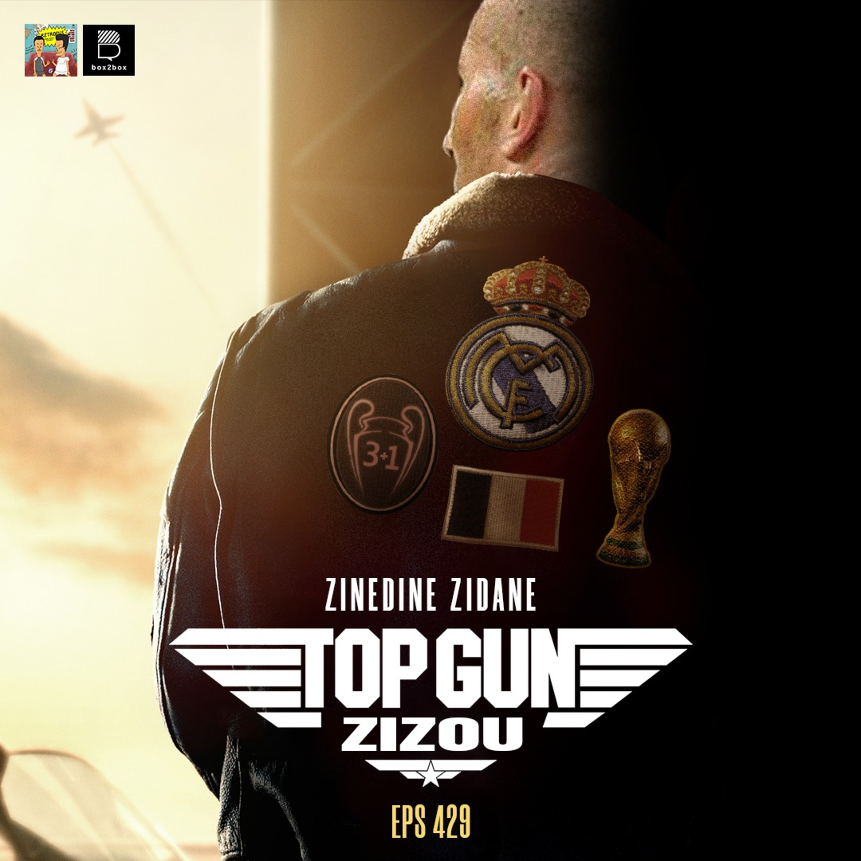 Eps 429: Zinedine Zidane: Luckiest Man Alive episode artwork