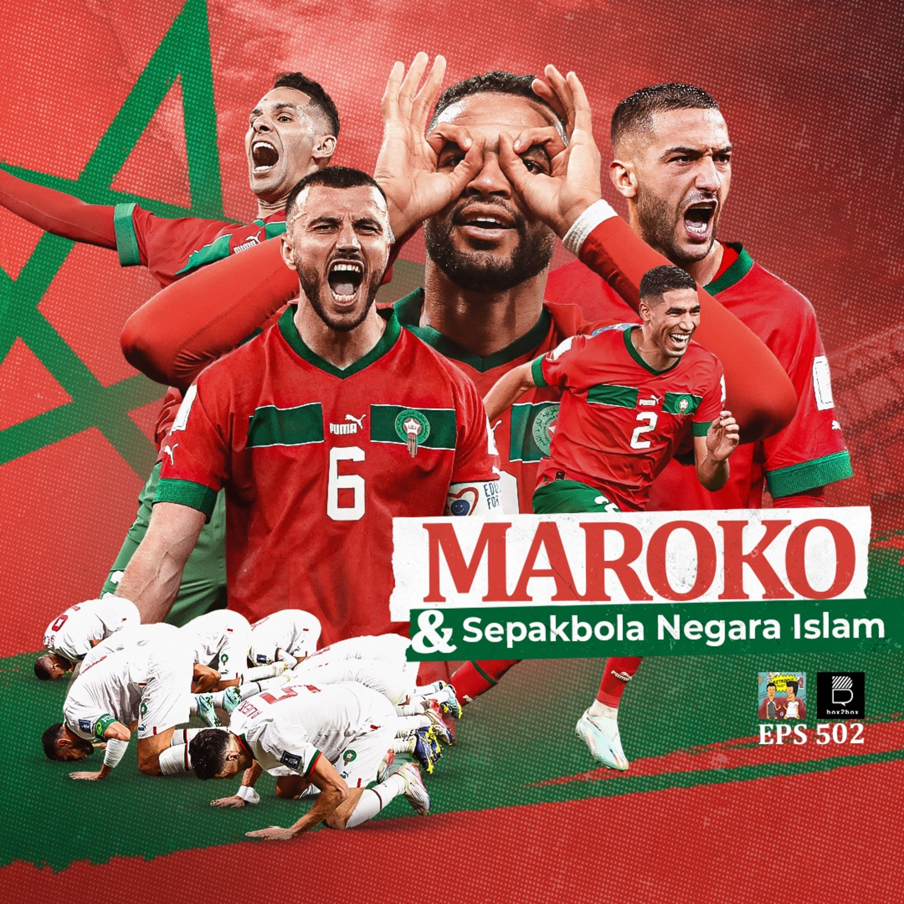 Eps 502: Maroko dan Sepakbola Negara Islam episode artwork