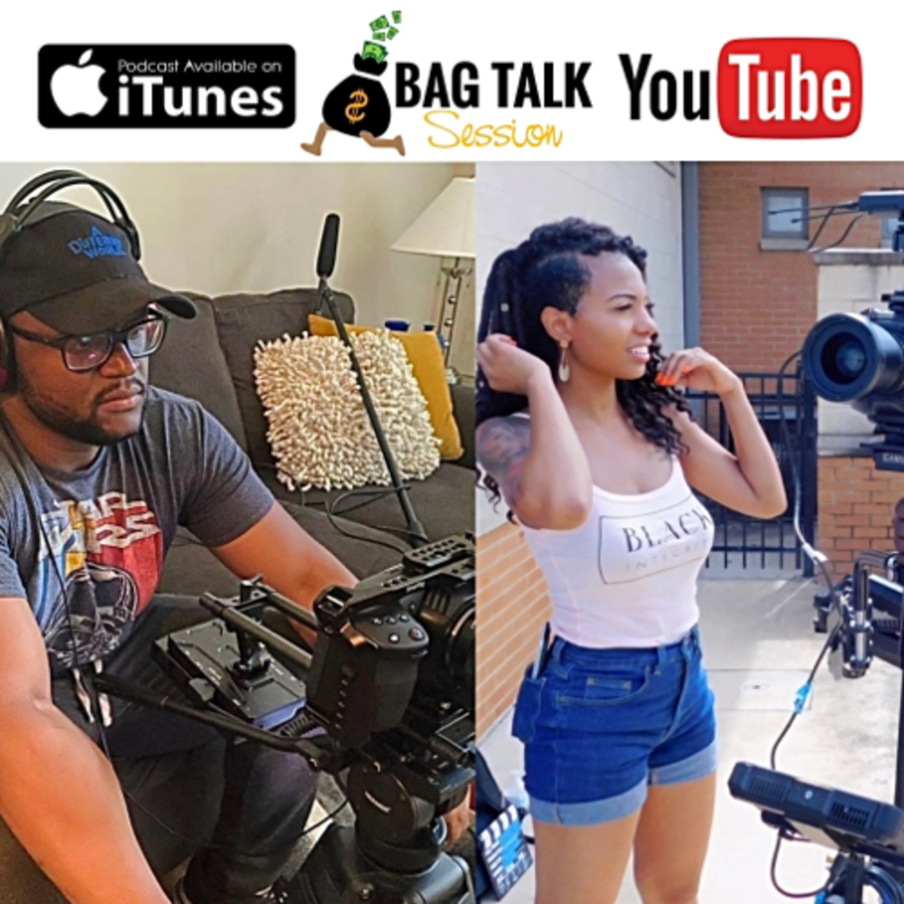 Bag Talk Session|Chauncey on Black Hollywood, The process of Filmmaking & Marriage Union episode artwork