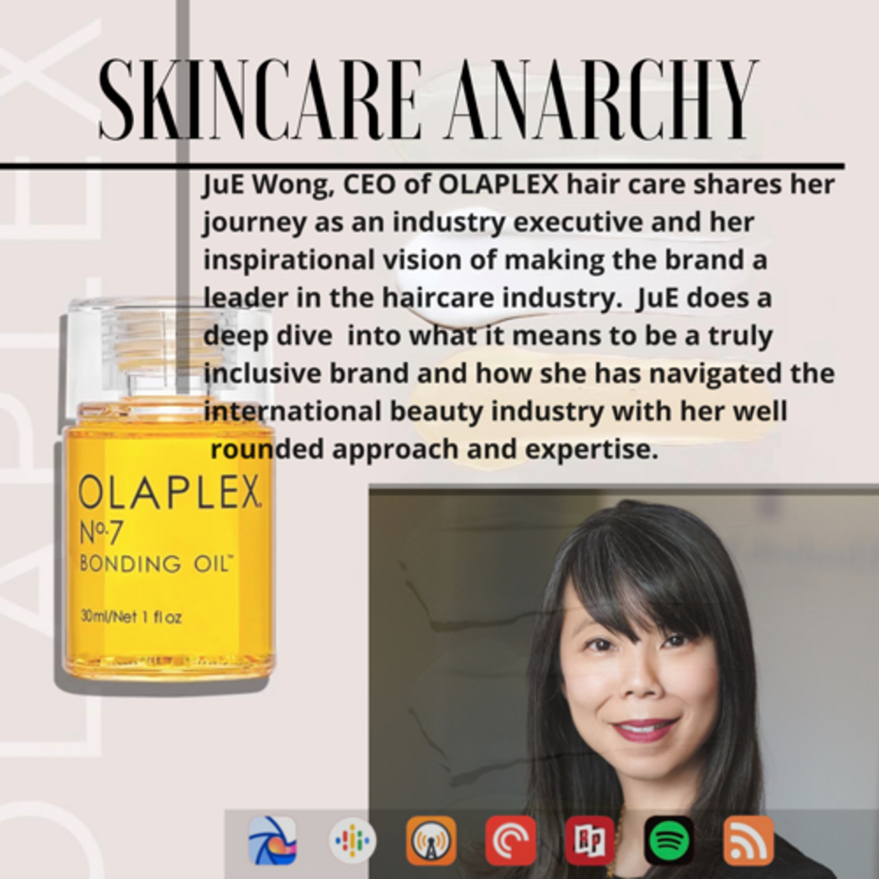 JuE Wong, CEO of OLAPLEX Interview