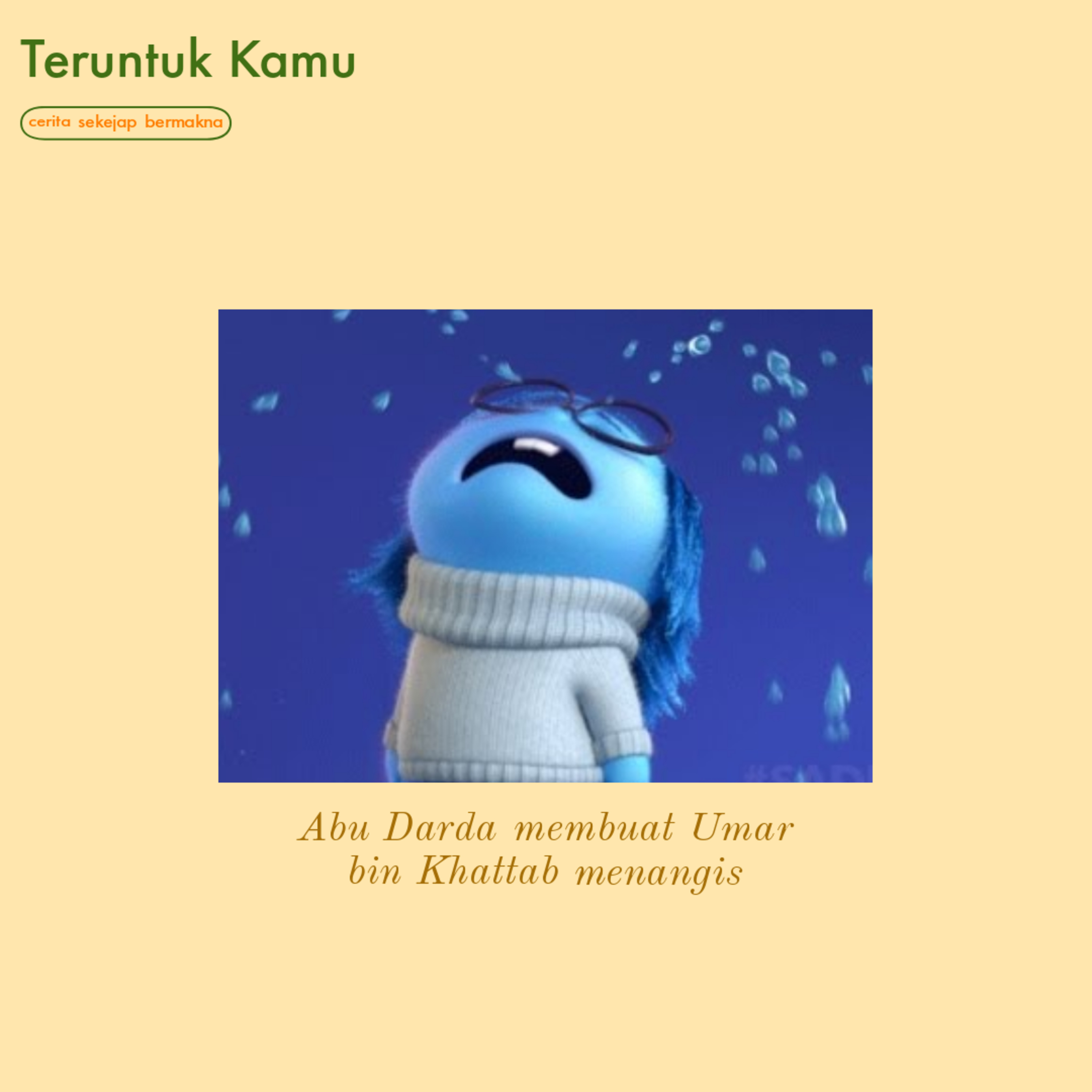 Teruntuk Kamu