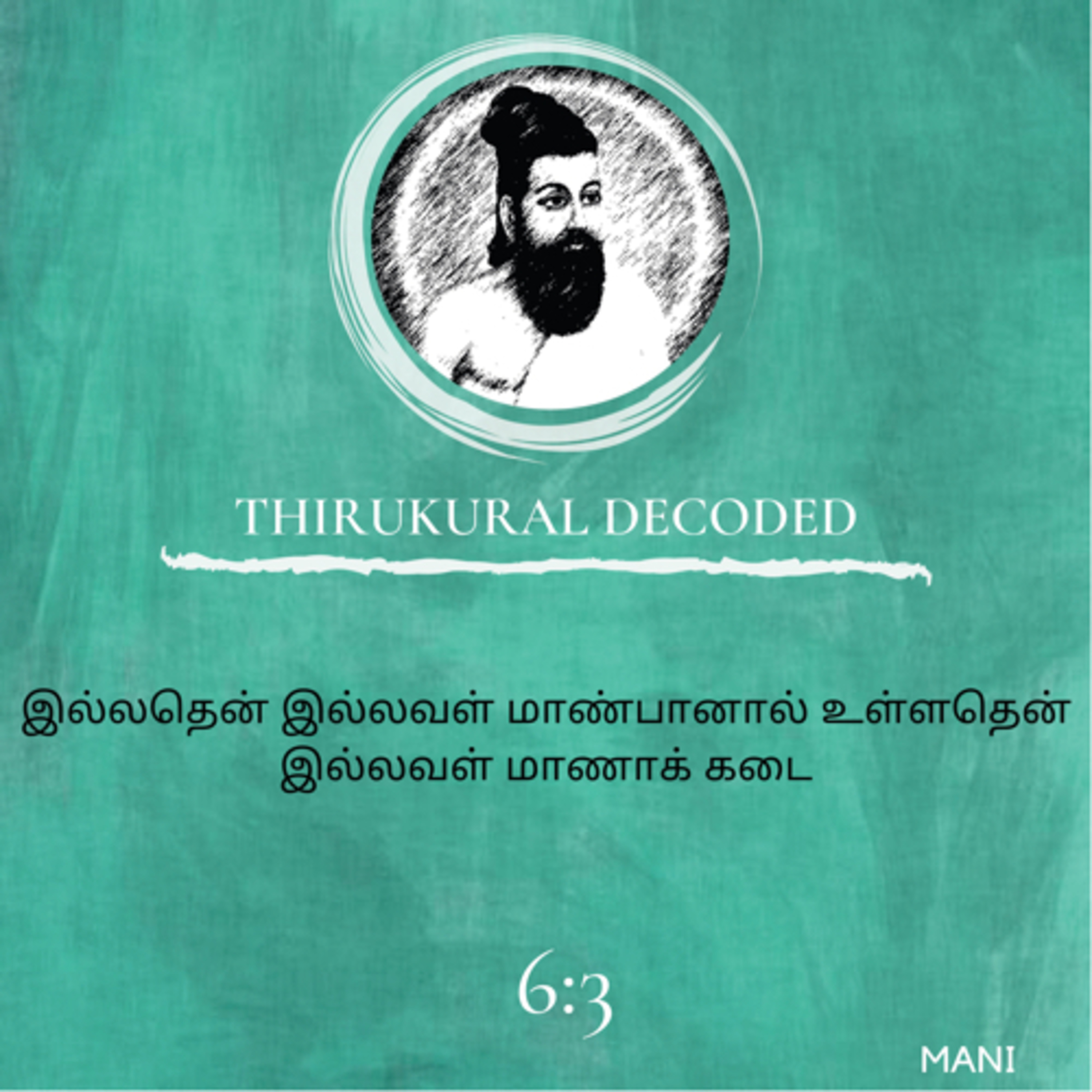 Thirukural decoded -Kural # 53 episode artwork