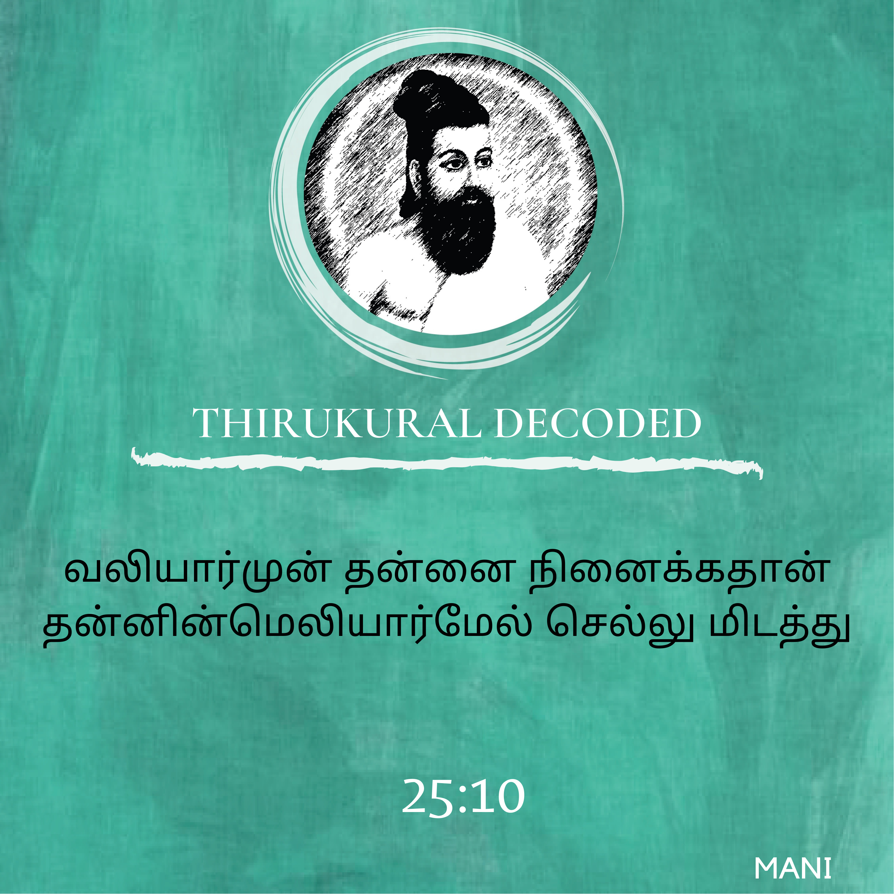 Thirukural decoded - Kural # 250 episode artwork